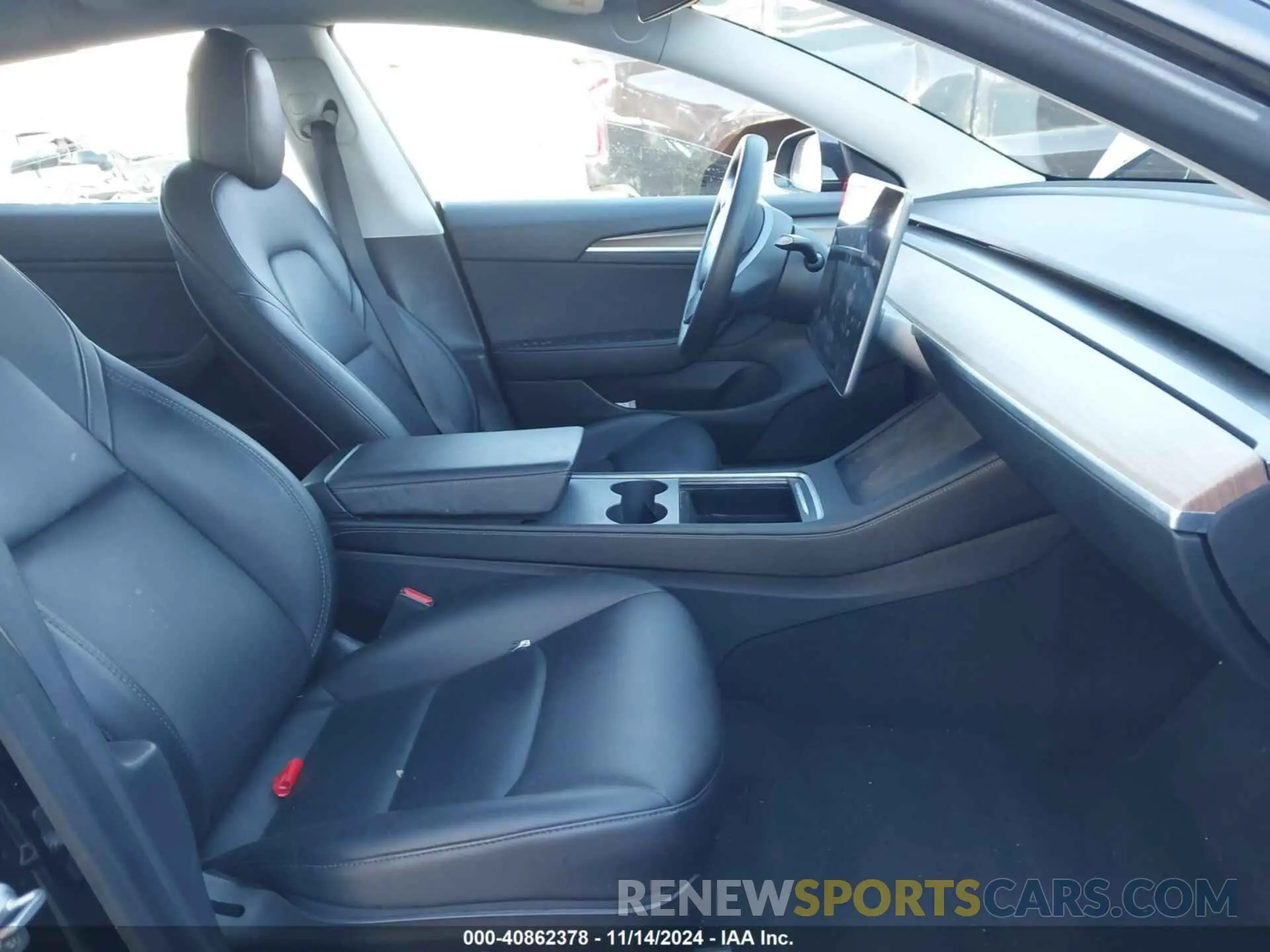 5 fotografías del automóvil dañado 5YJ3E1EA4MF998473 TESLA MODEL 3 2021