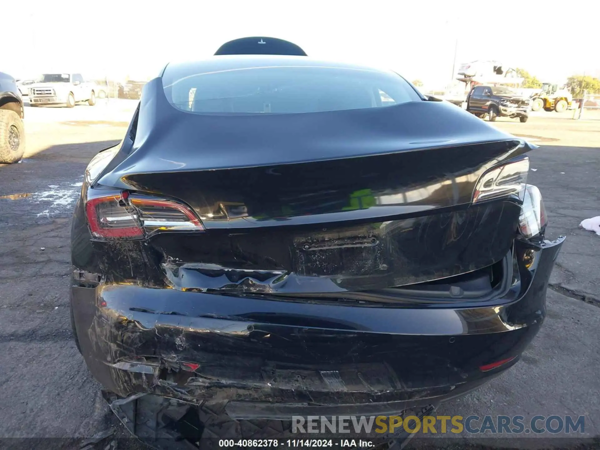 6 fotografías del automóvil dañado 5YJ3E1EA4MF998473 TESLA MODEL 3 2021
