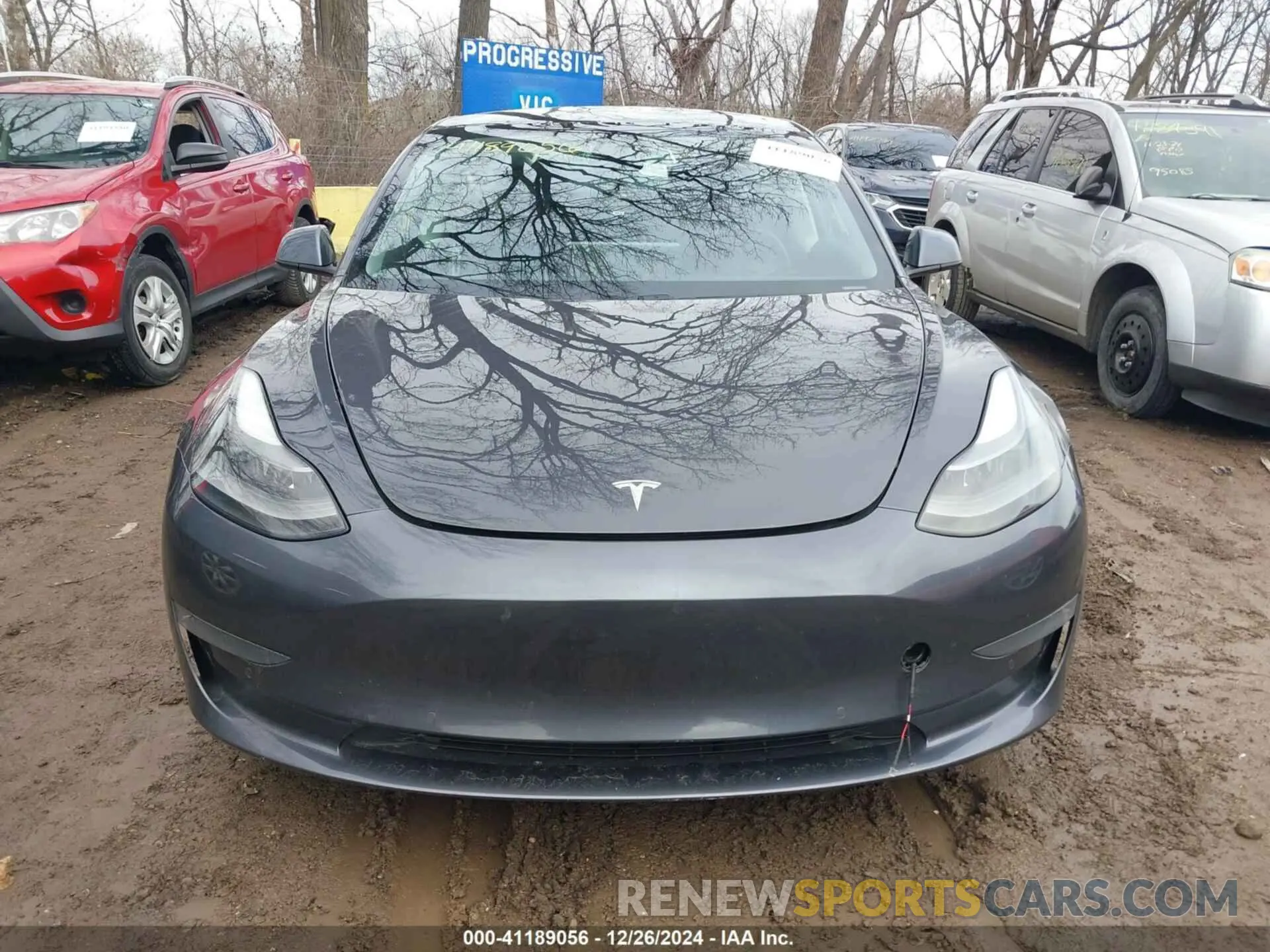 11 fotografías del automóvil dañado 5YJ3E1EA5MF009614 TESLA MODEL 3 2021