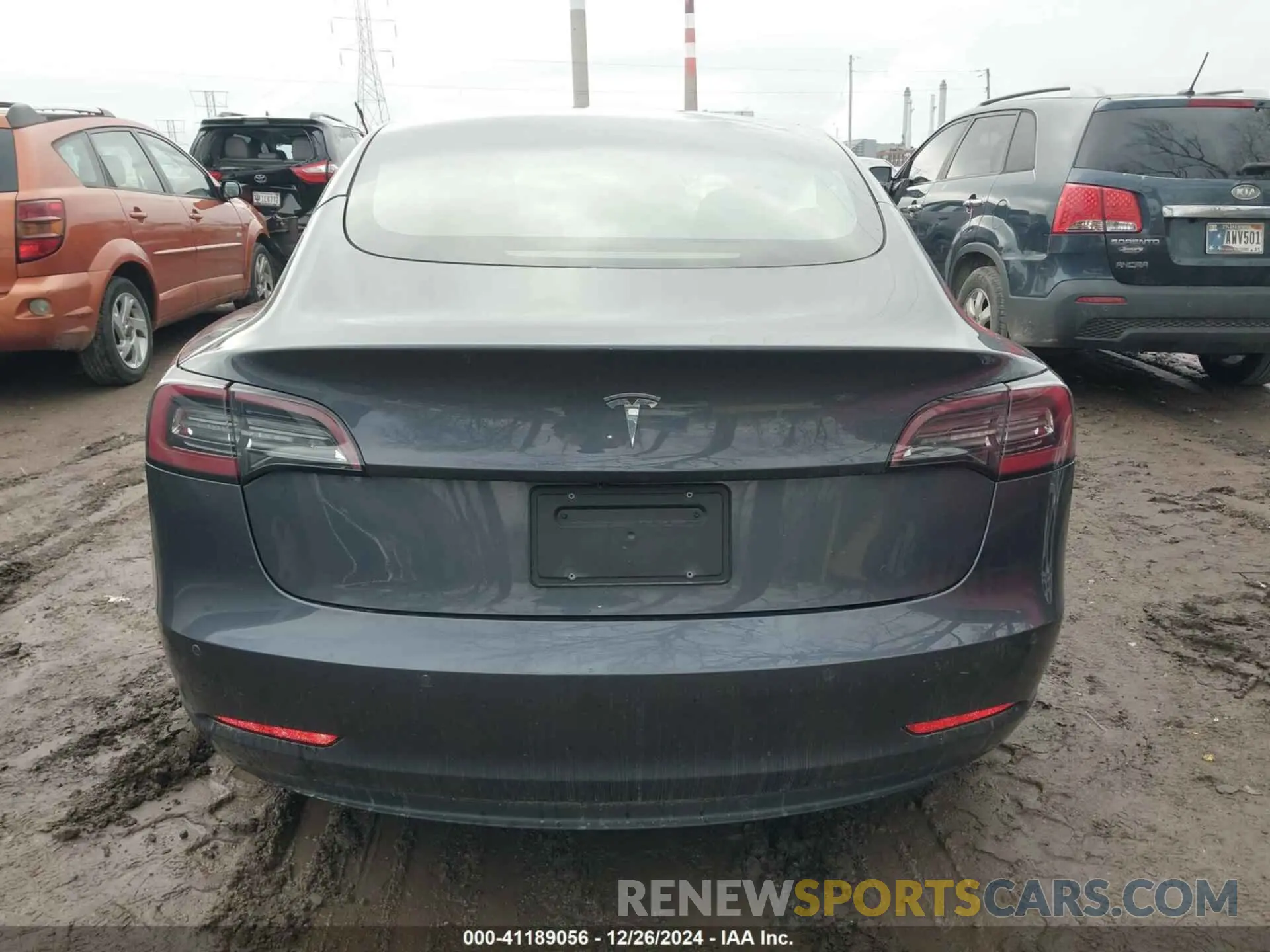 15 fotografías del automóvil dañado 5YJ3E1EA5MF009614 TESLA MODEL 3 2021