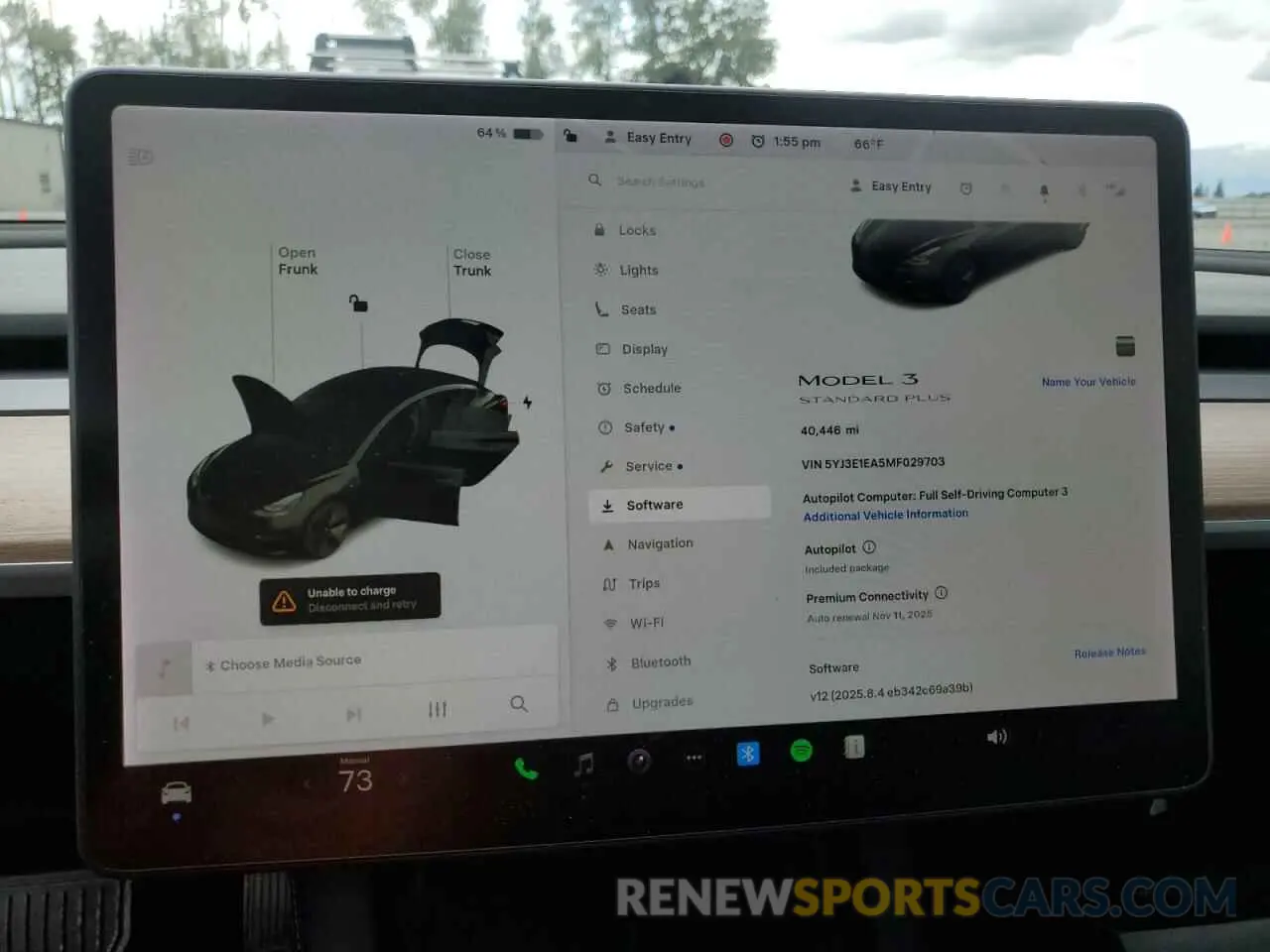 9 fotografías del automóvil dañado 5YJ3E1EA5MF029703 TESLA MODEL 3 2021