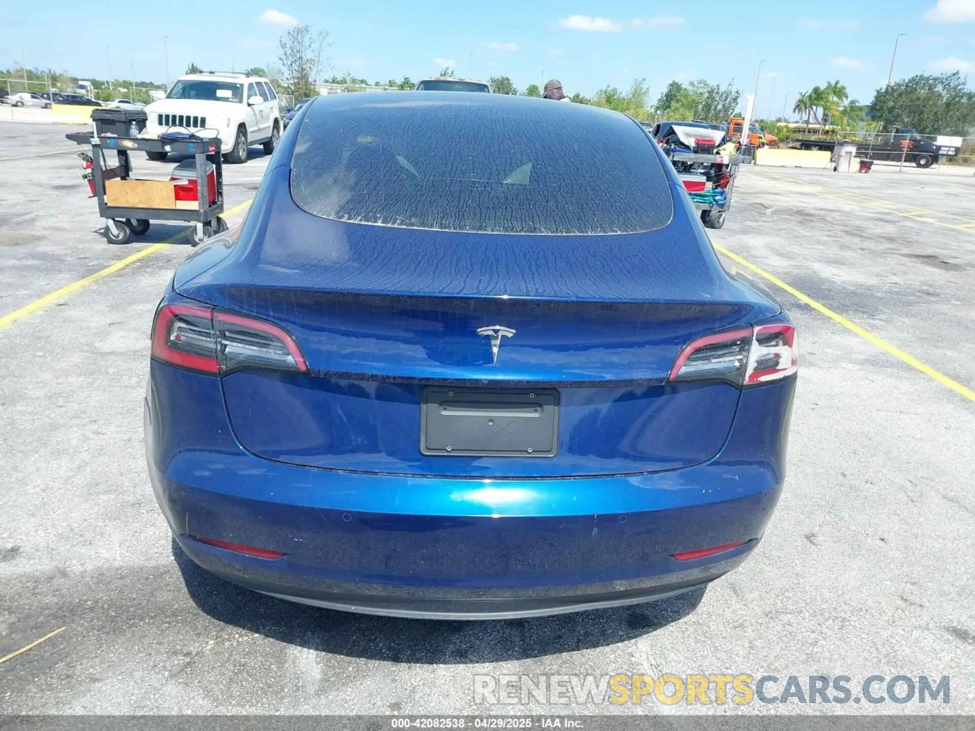 15 fotografías del automóvil dañado 5YJ3E1EA5MF031872 TESLA MODEL 3 2021