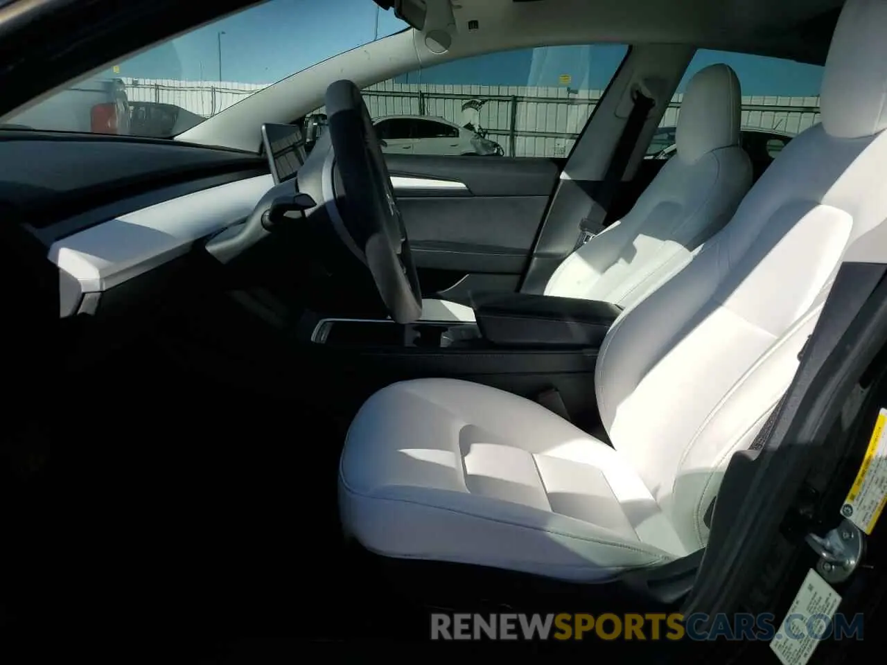 7 fotografías del automóvil dañado 5YJ3E1EA5MF048364 TESLA MODEL 3 2021