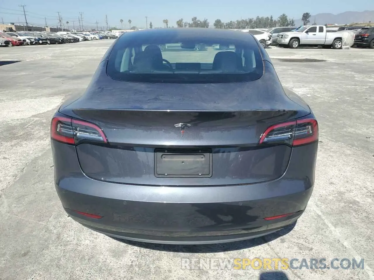 6 fotografías del automóvil dañado 5YJ3E1EA5MF068839 TESLA MODEL 3 2021