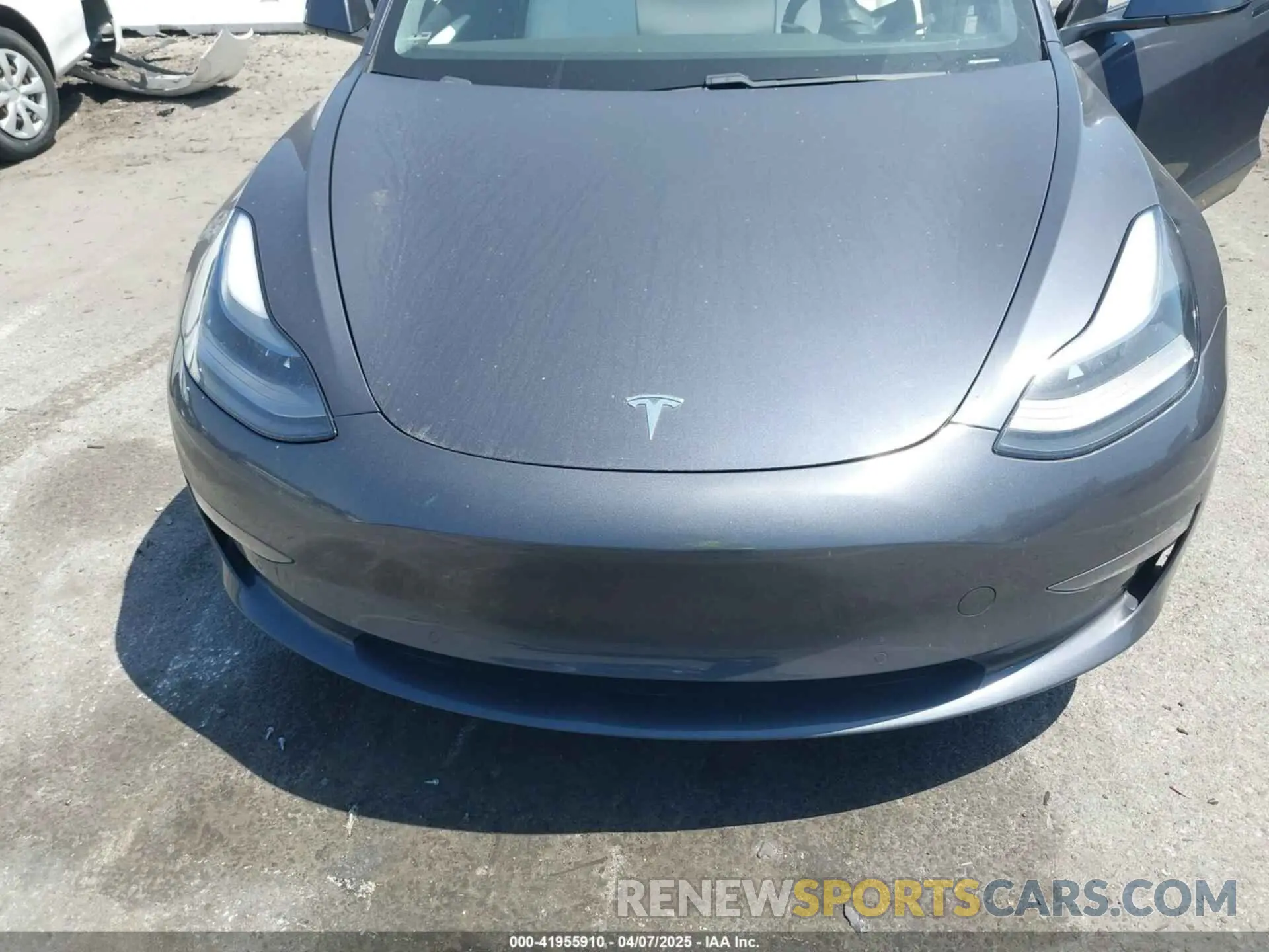 10 fotografías del automóvil dañado 5YJ3E1EA5MF069652 TESLA MODEL 3 2021