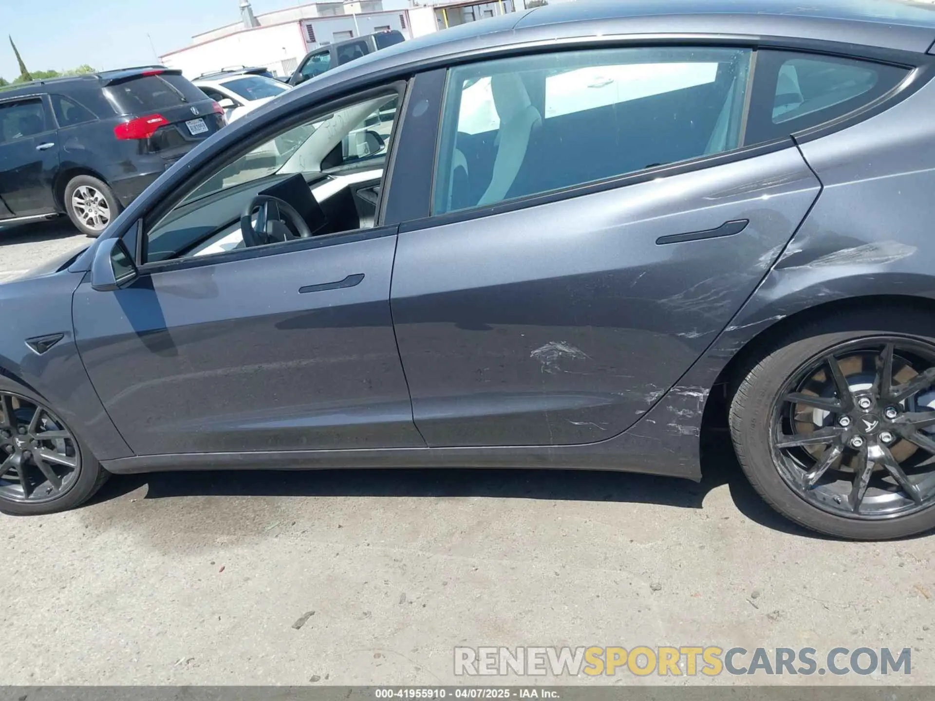 14 fotografías del automóvil dañado 5YJ3E1EA5MF069652 TESLA MODEL 3 2021