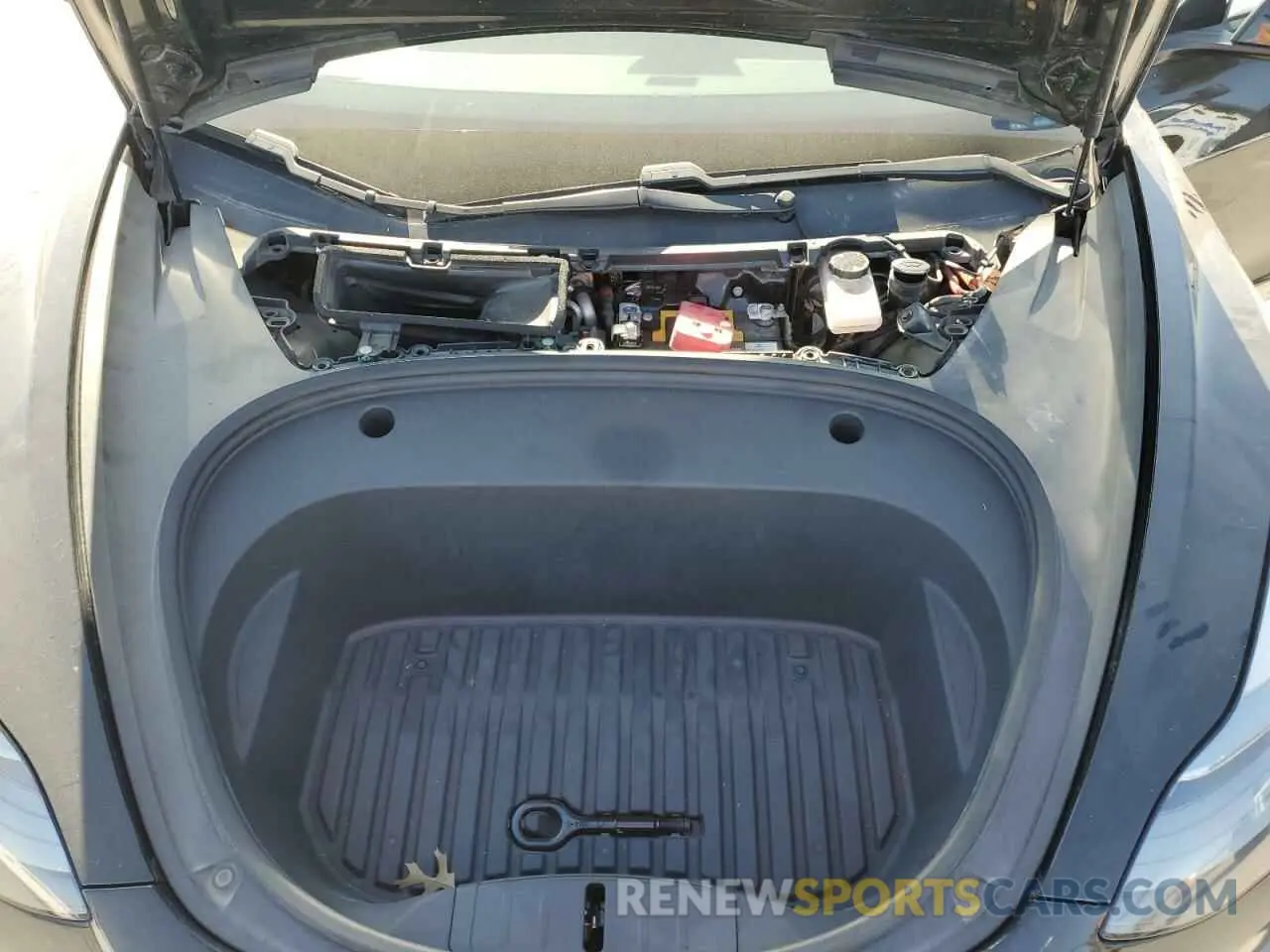 11 fotografías del automóvil dañado 5YJ3E1EA5MF084376 TESLA MODEL 3 2021