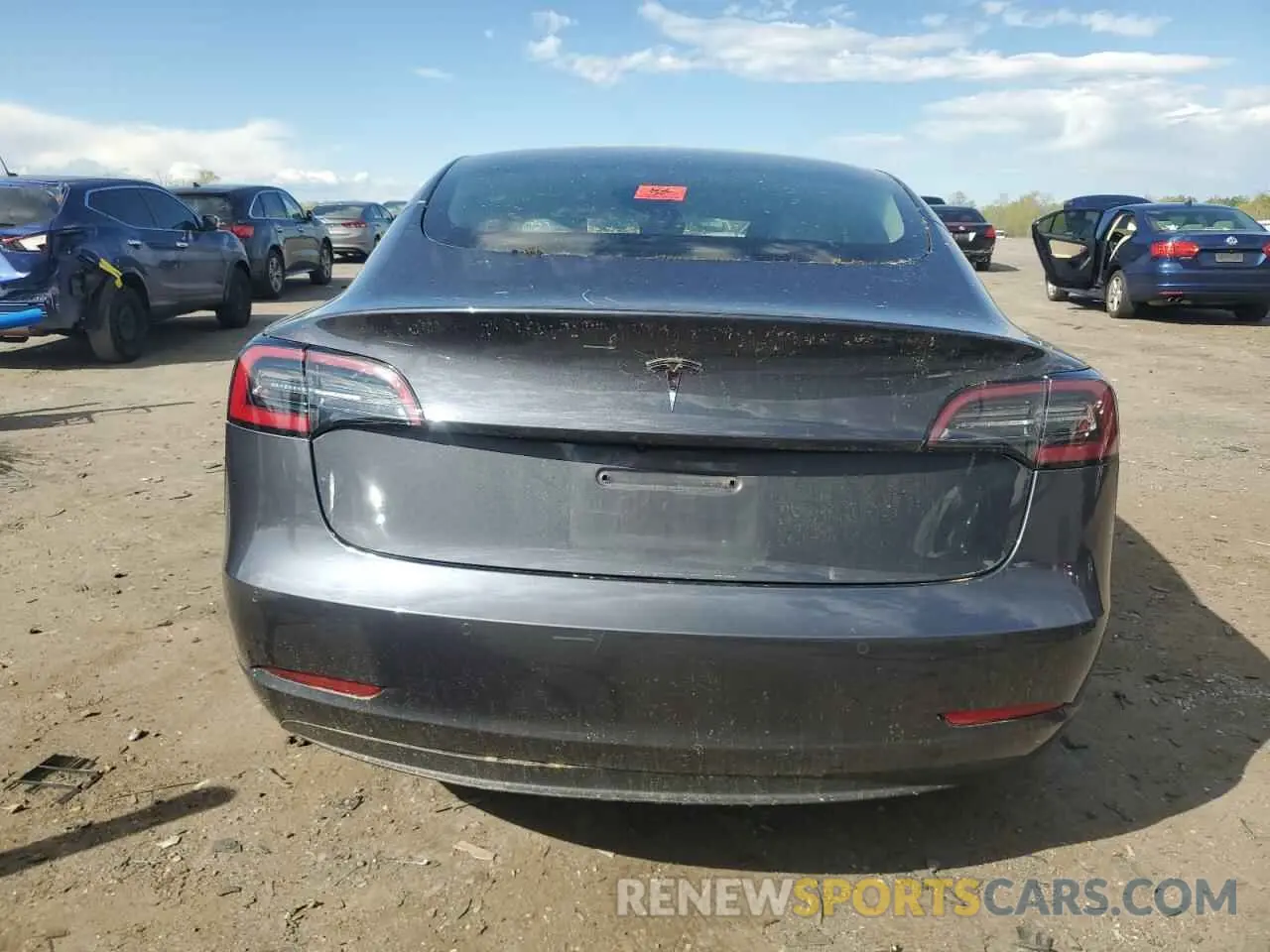 6 fotografías del automóvil dañado 5YJ3E1EA5MF087892 TESLA MODEL 3 2021