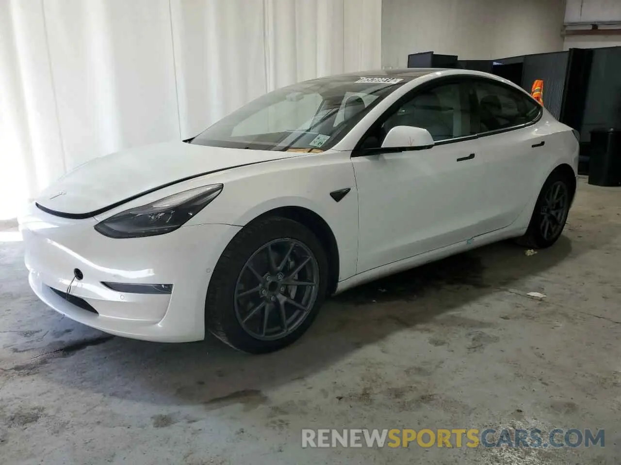 1 fotografías del automóvil dañado 5YJ3E1EA5MF089643 TESLA MODEL 3 2021