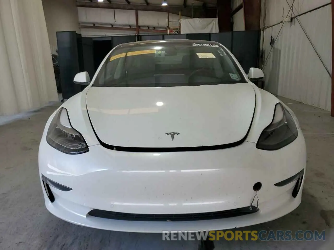 5 fotografías del automóvil dañado 5YJ3E1EA5MF089643 TESLA MODEL 3 2021