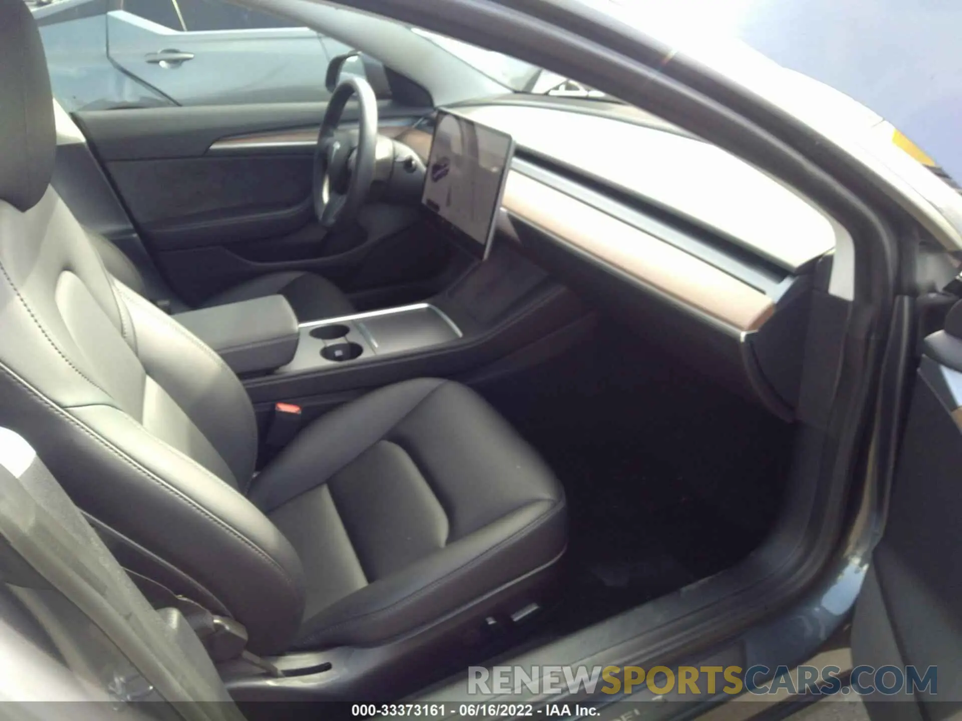 5 fotografías del automóvil dañado 5YJ3E1EA5MF100270 TESLA MODEL 3 2021
