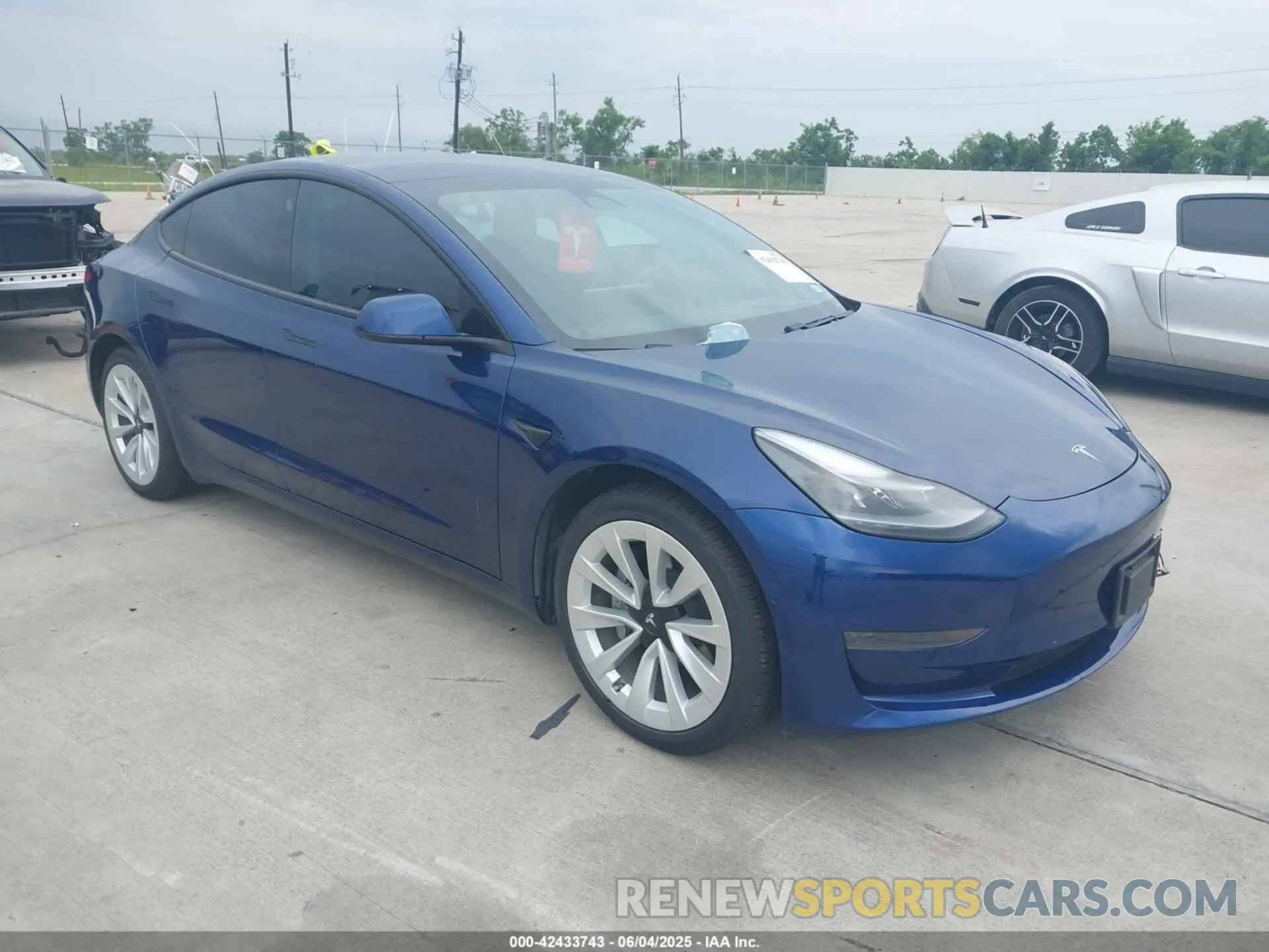 1 fotografías del automóvil dañado 5YJ3E1EA5MF920719 TESLA MODEL 3 2021