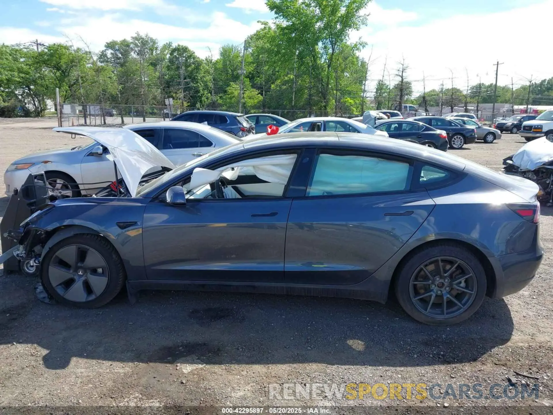14 fotografías del automóvil dañado 5YJ3E1EA5MF920820 TESLA MODEL 3 2021
