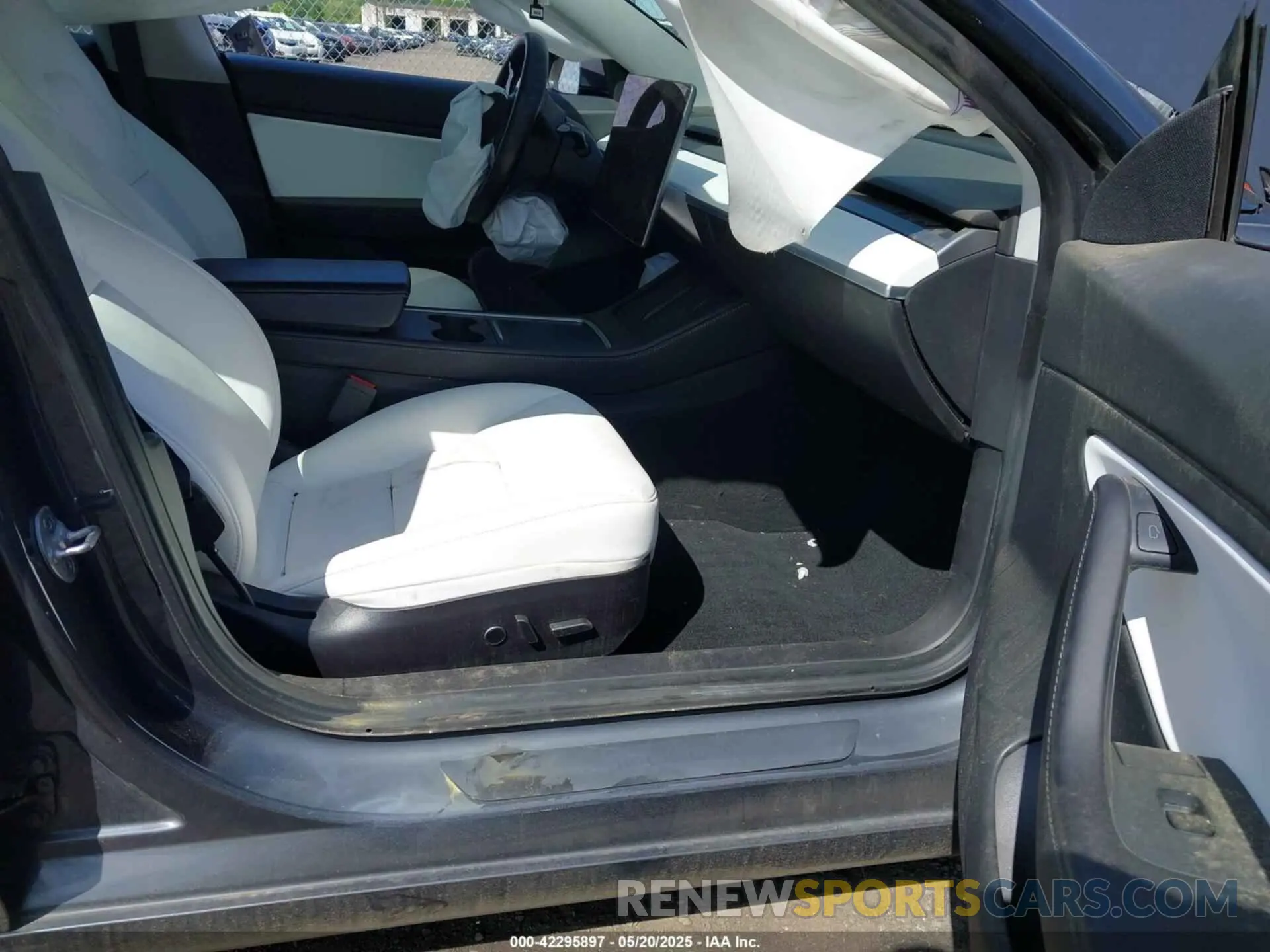 5 fotografías del automóvil dañado 5YJ3E1EA5MF920820 TESLA MODEL 3 2021