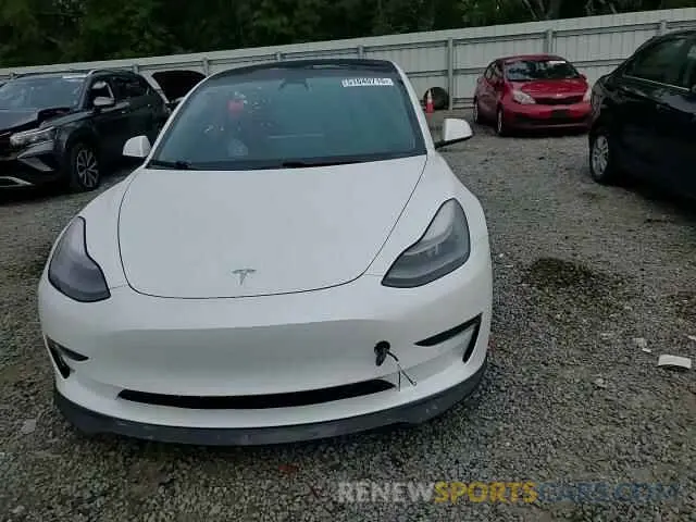 11 fotografías del automóvil dañado 5YJ3E1EA5MF922132 TESLA MODEL 3 2021