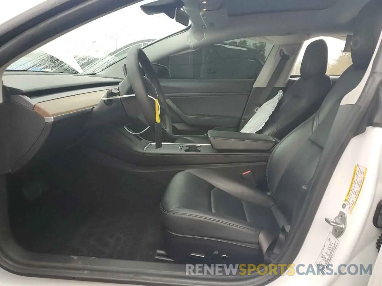 7 fotografías del automóvil dañado 5YJ3E1EA5MF922132 TESLA MODEL 3 2021