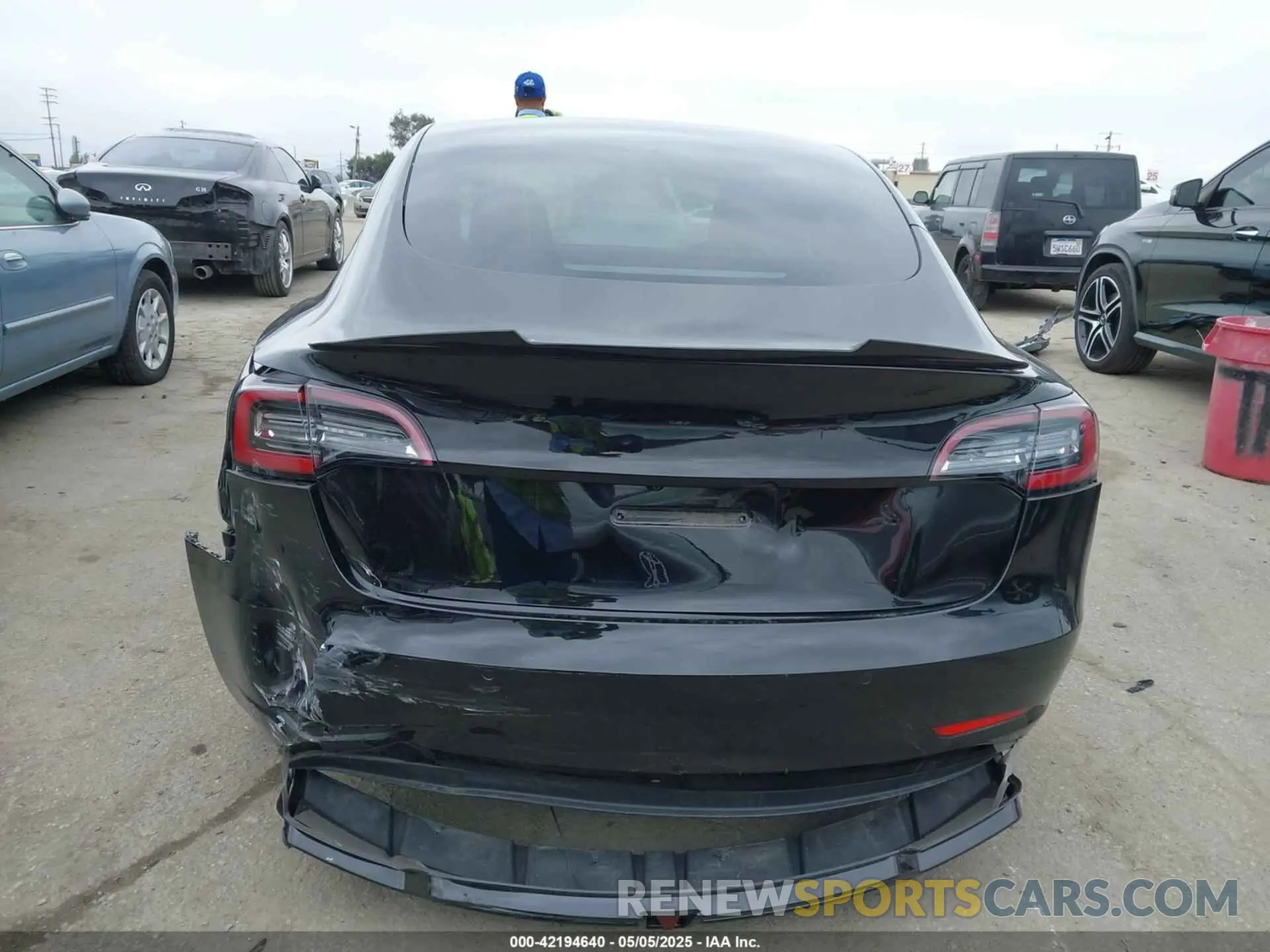 16 fotografías del automóvil dañado 5YJ3E1EA5MF938928 TESLA MODEL 3 2021