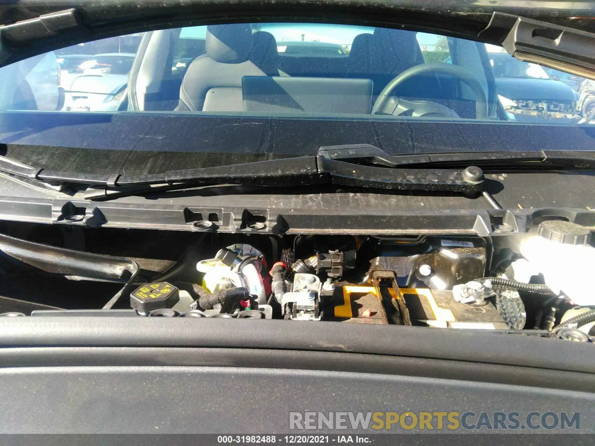 10 fotografías del automóvil dañado 5YJ3E1EA5MF940128 TESLA MODEL 3 2021