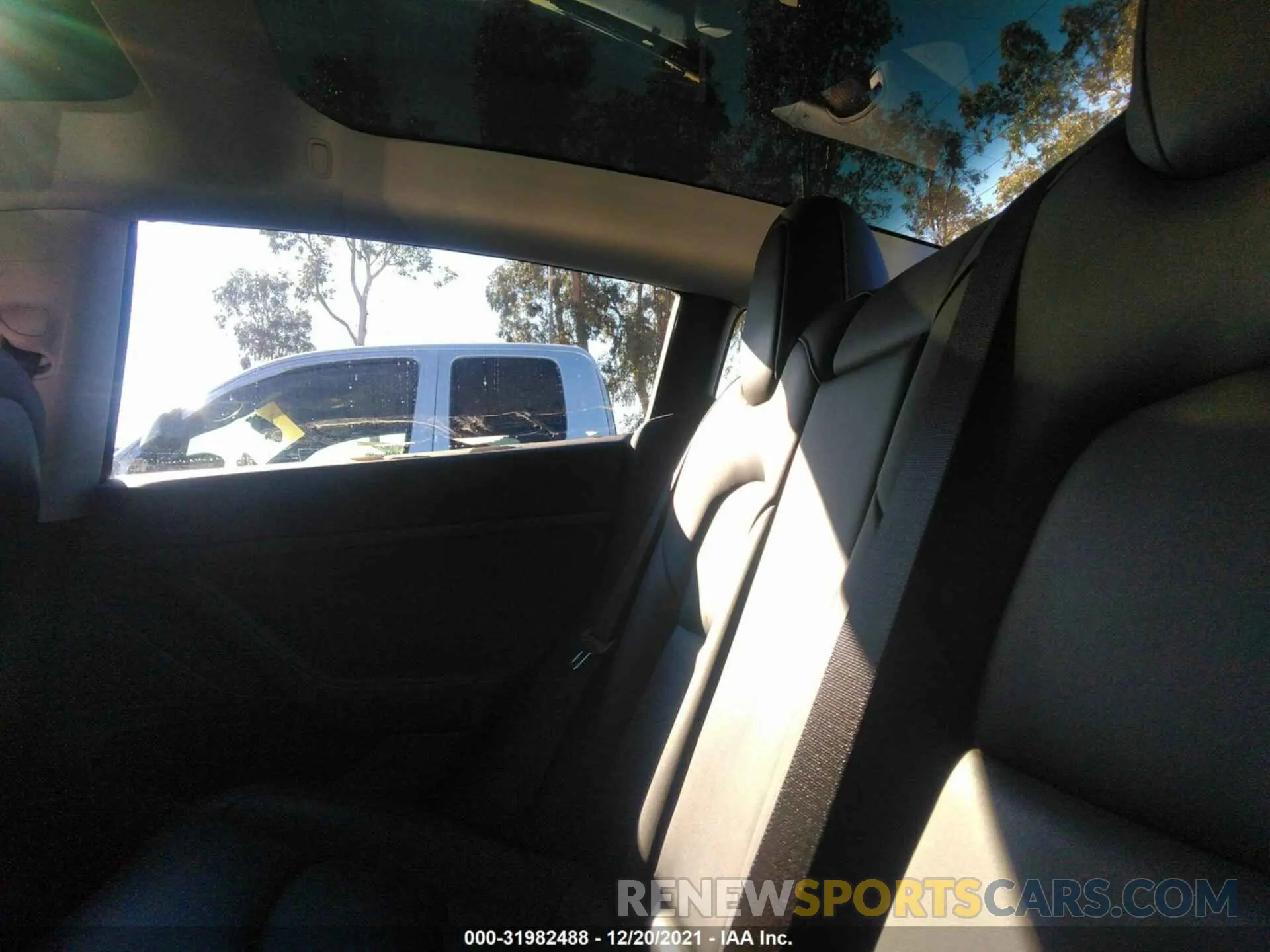 8 fotografías del automóvil dañado 5YJ3E1EA5MF940128 TESLA MODEL 3 2021
