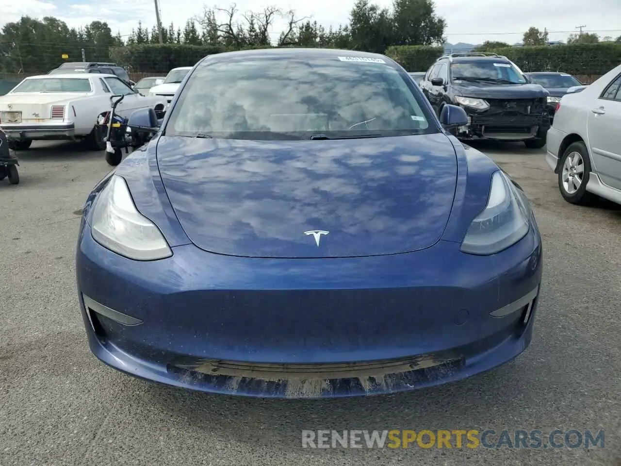5 fotografías del automóvil dañado 5YJ3E1EA5MF941571 TESLA MODEL 3 2021