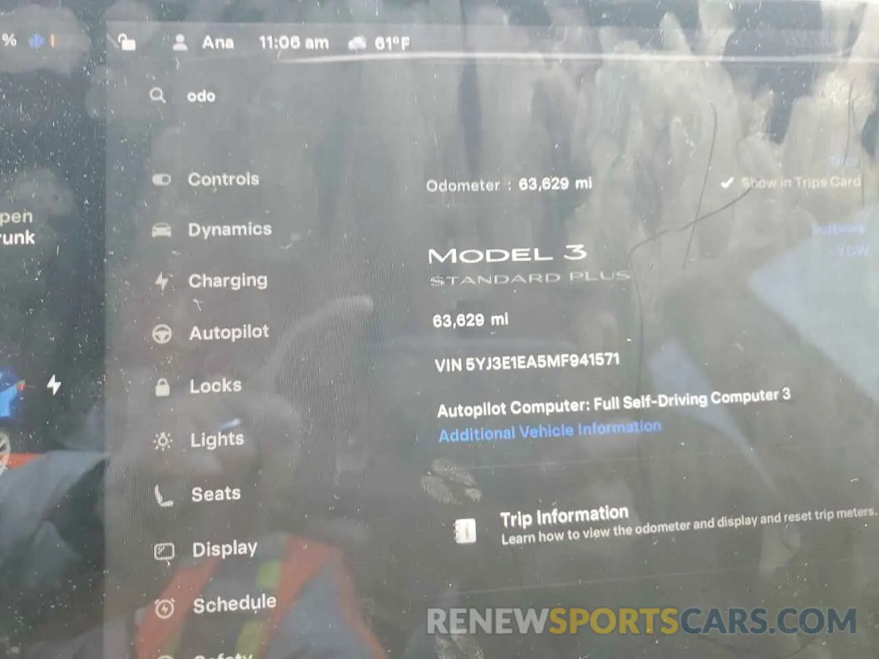 9 fotografías del automóvil dañado 5YJ3E1EA5MF941571 TESLA MODEL 3 2021
