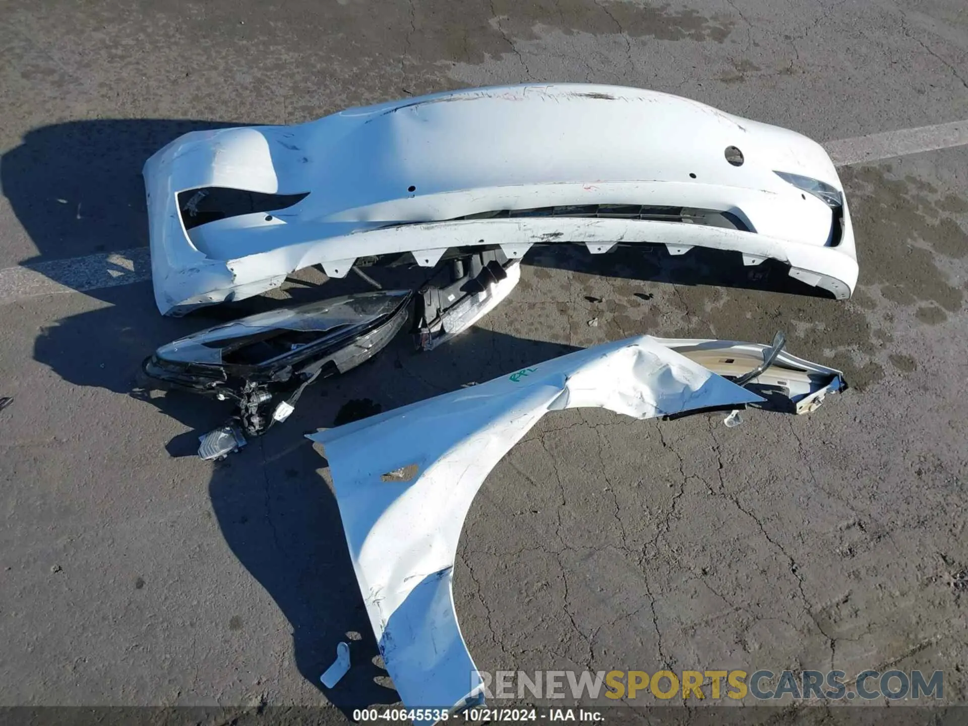 12 fotografías del automóvil dañado 5YJ3E1EA5MF942994 TESLA MODEL 3 2021