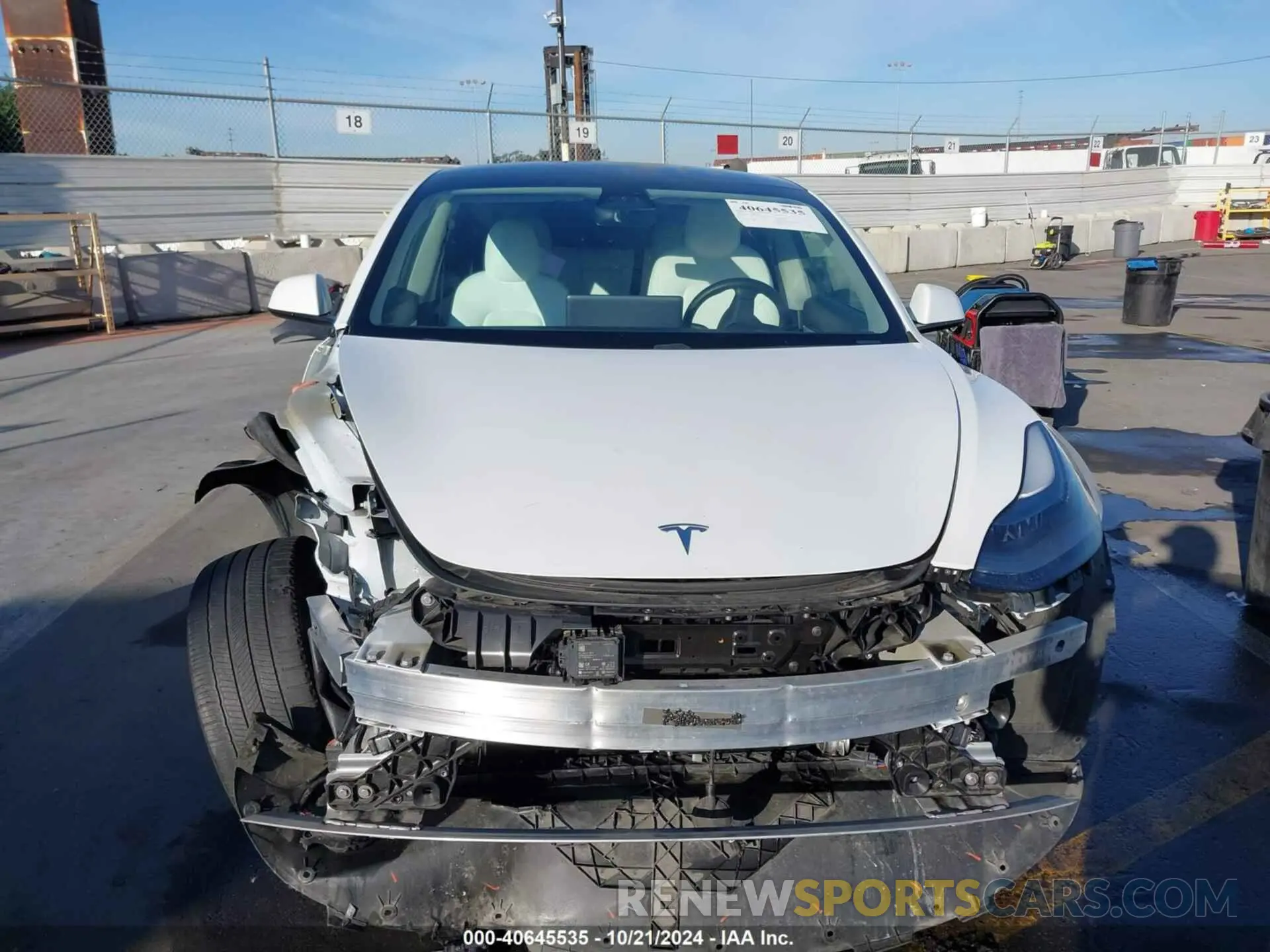 13 fotografías del automóvil dañado 5YJ3E1EA5MF942994 TESLA MODEL 3 2021