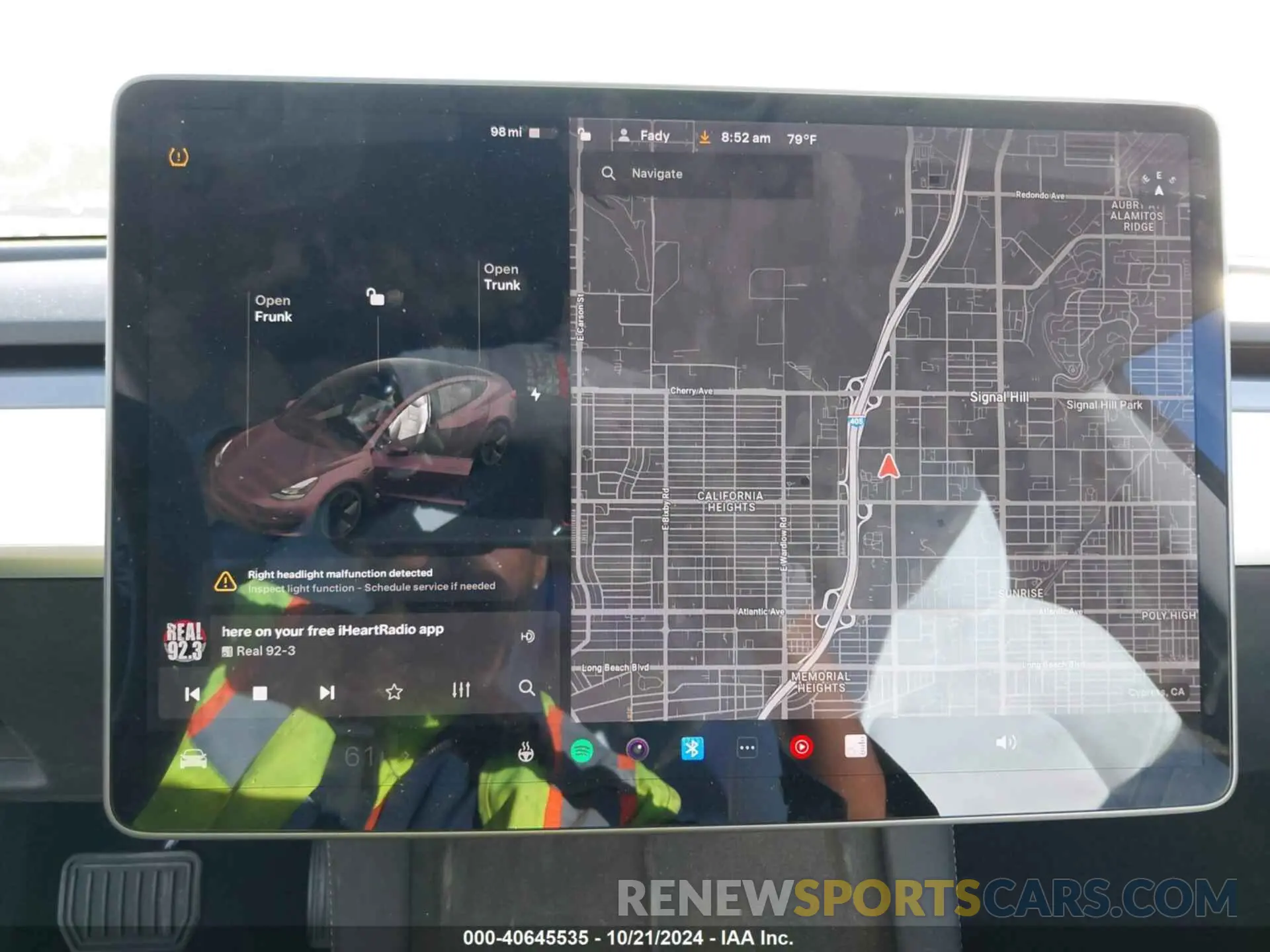 19 fotografías del automóvil dañado 5YJ3E1EA5MF942994 TESLA MODEL 3 2021