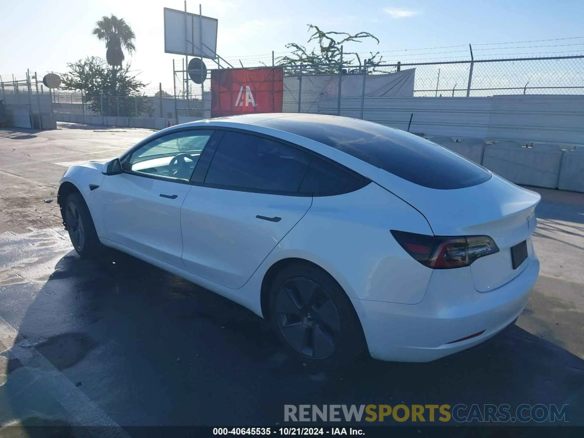 3 fotografías del automóvil dañado 5YJ3E1EA5MF942994 TESLA MODEL 3 2021