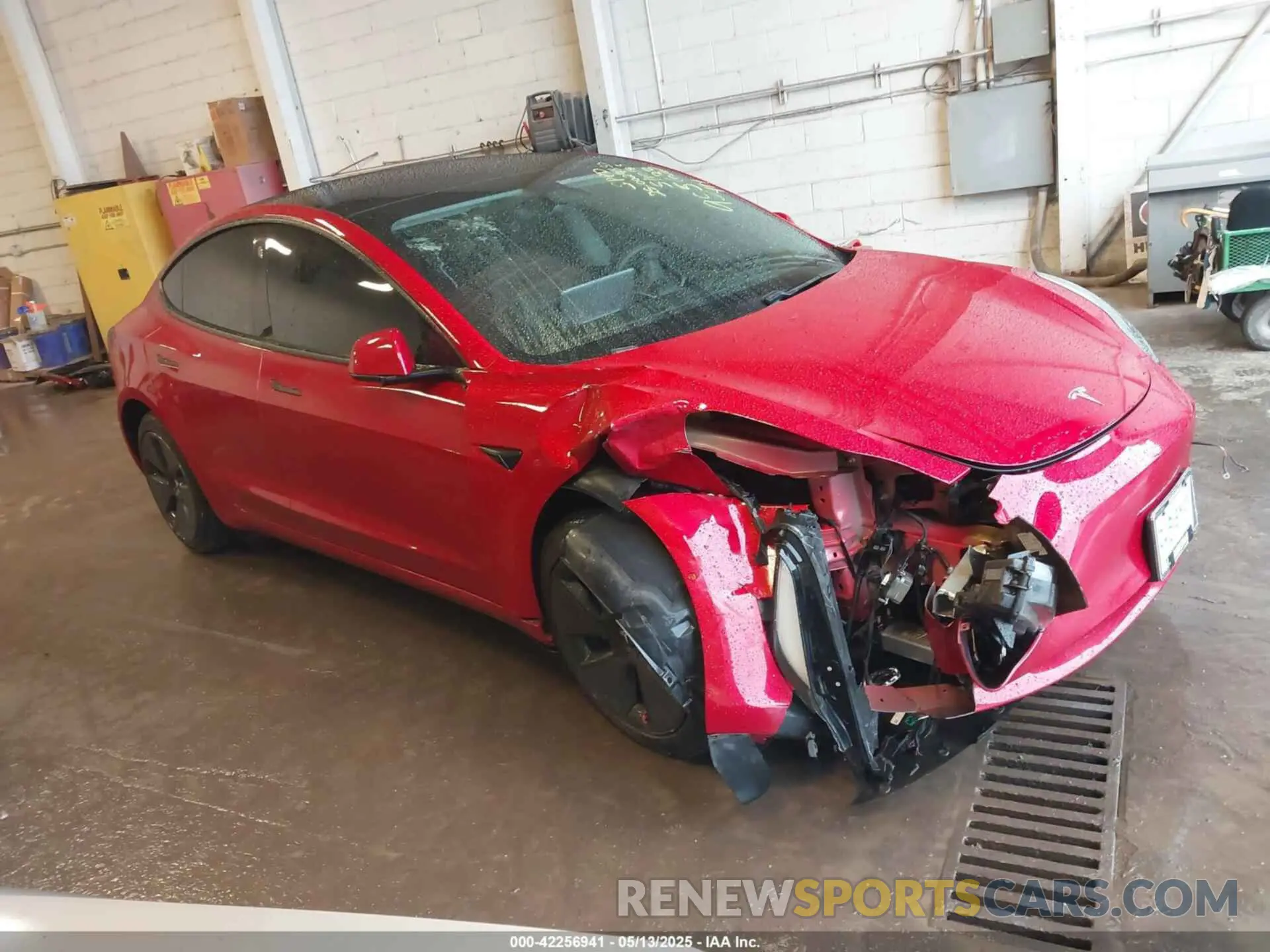 1 fotografías del automóvil dañado 5YJ3E1EA5MF955633 TESLA MODEL 3 2021