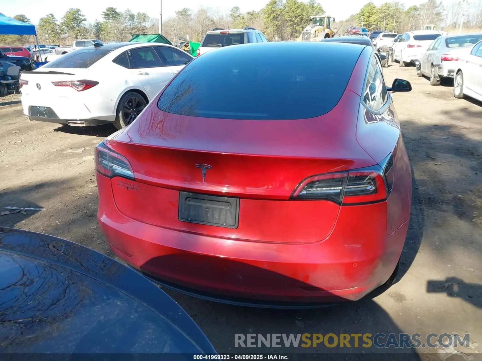 16 fotografías del automóvil dañado 5YJ3E1EA5MF992049 TESLA MODEL 3 2021