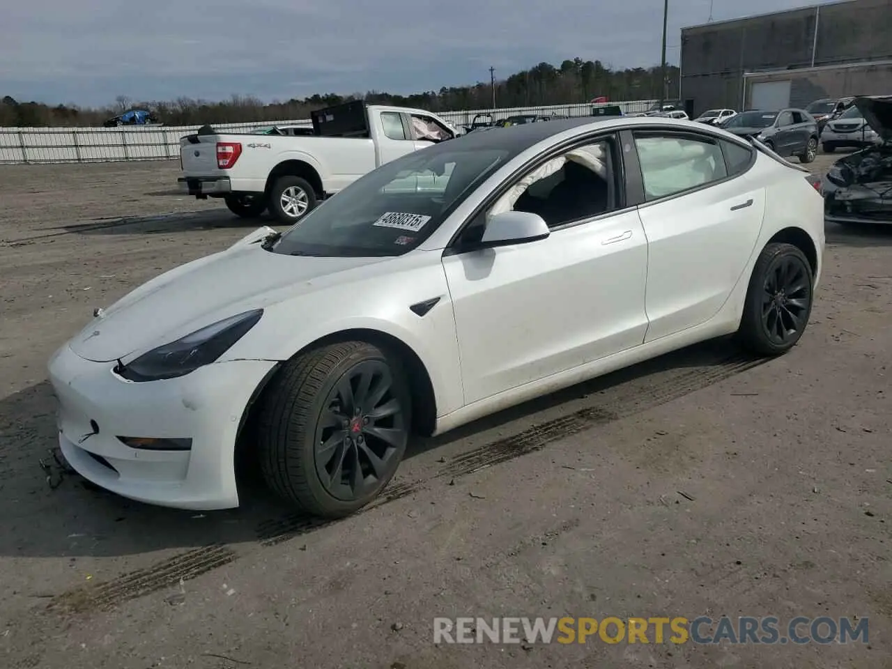 1 fotografías del automóvil dañado 5YJ3E1EA6MF048261 TESLA MODEL 3 2021
