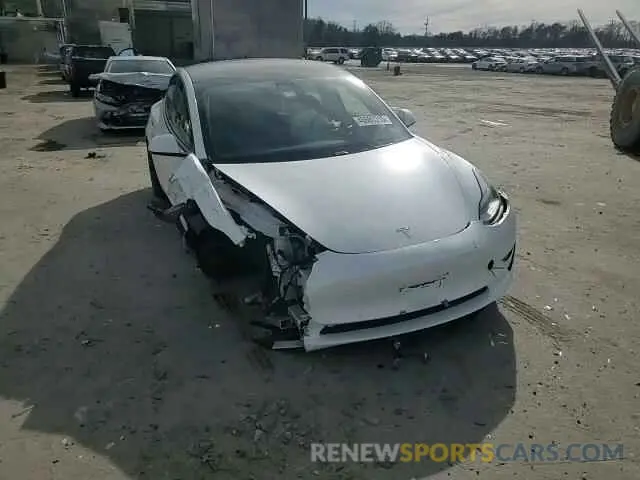 10 fotografías del automóvil dañado 5YJ3E1EA6MF048261 TESLA MODEL 3 2021