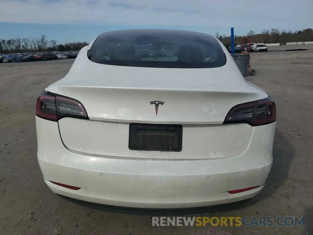 6 fotografías del automóvil dañado 5YJ3E1EA6MF048261 TESLA MODEL 3 2021