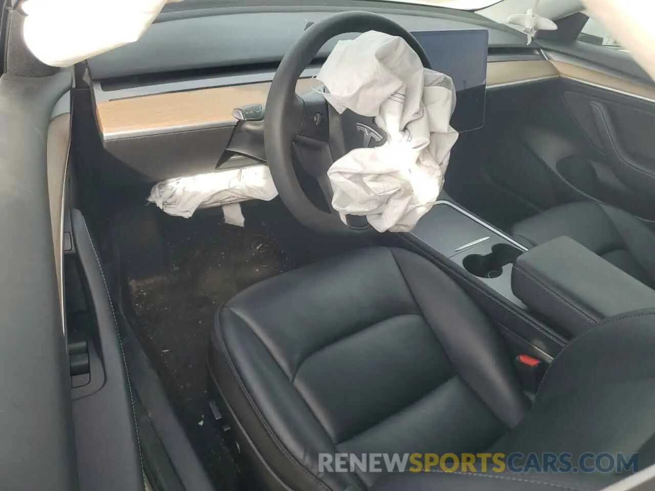 8 fotografías del automóvil dañado 5YJ3E1EA6MF048261 TESLA MODEL 3 2021