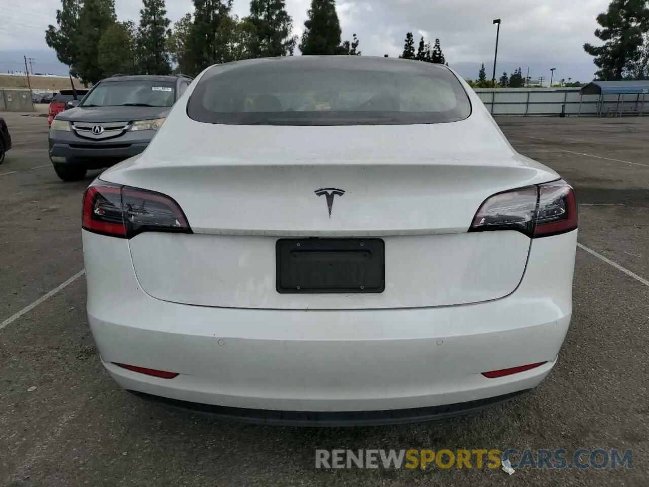 6 fotografías del automóvil dañado 5YJ3E1EA6MF066064 TESLA MODEL 3 2021