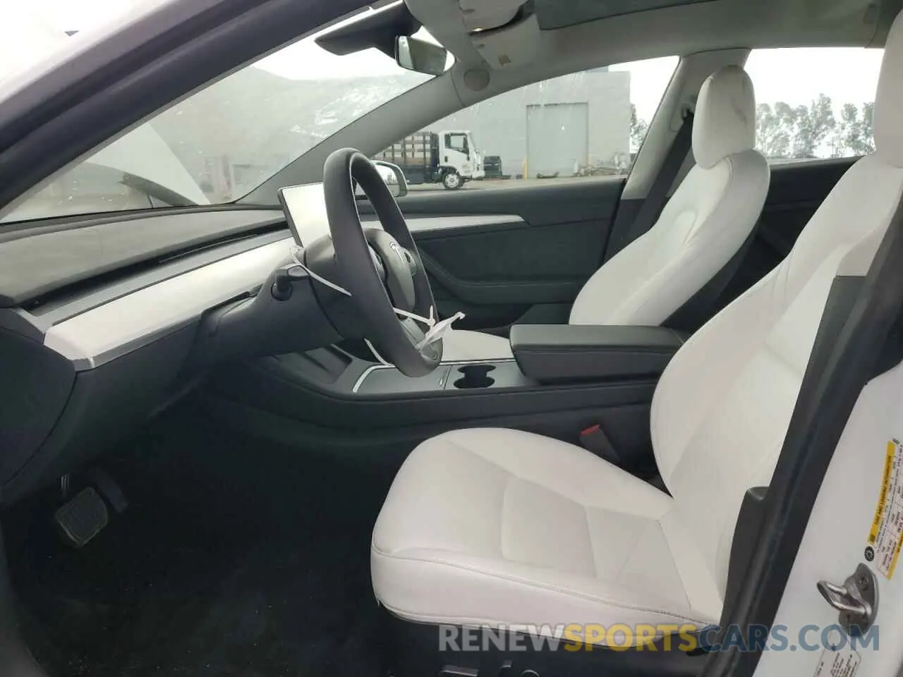 7 fotografías del automóvil dañado 5YJ3E1EA6MF066064 TESLA MODEL 3 2021