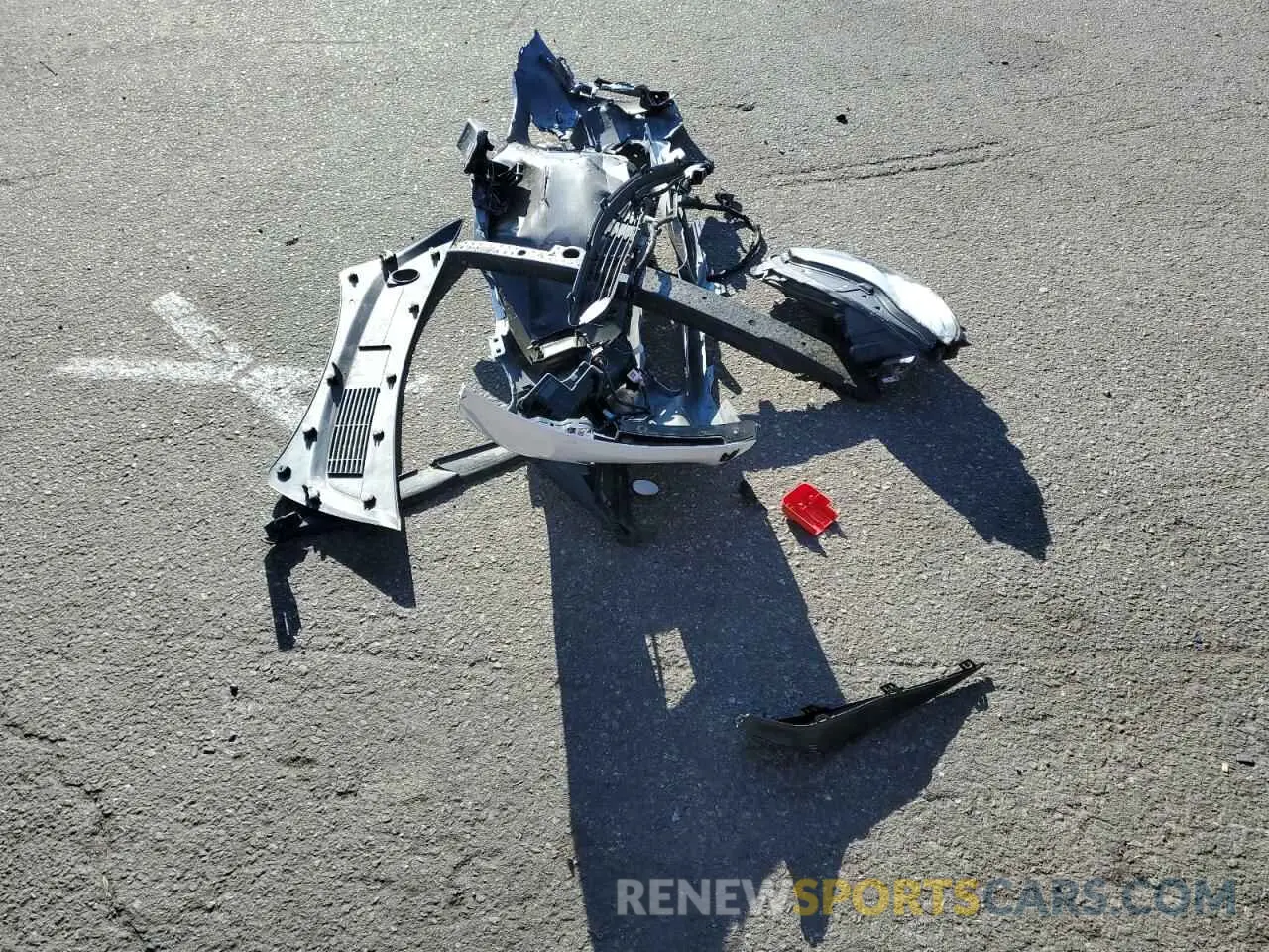 12 fotografías del automóvil dañado 5YJ3E1EA6MF082832 TESLA MODEL 3 2021