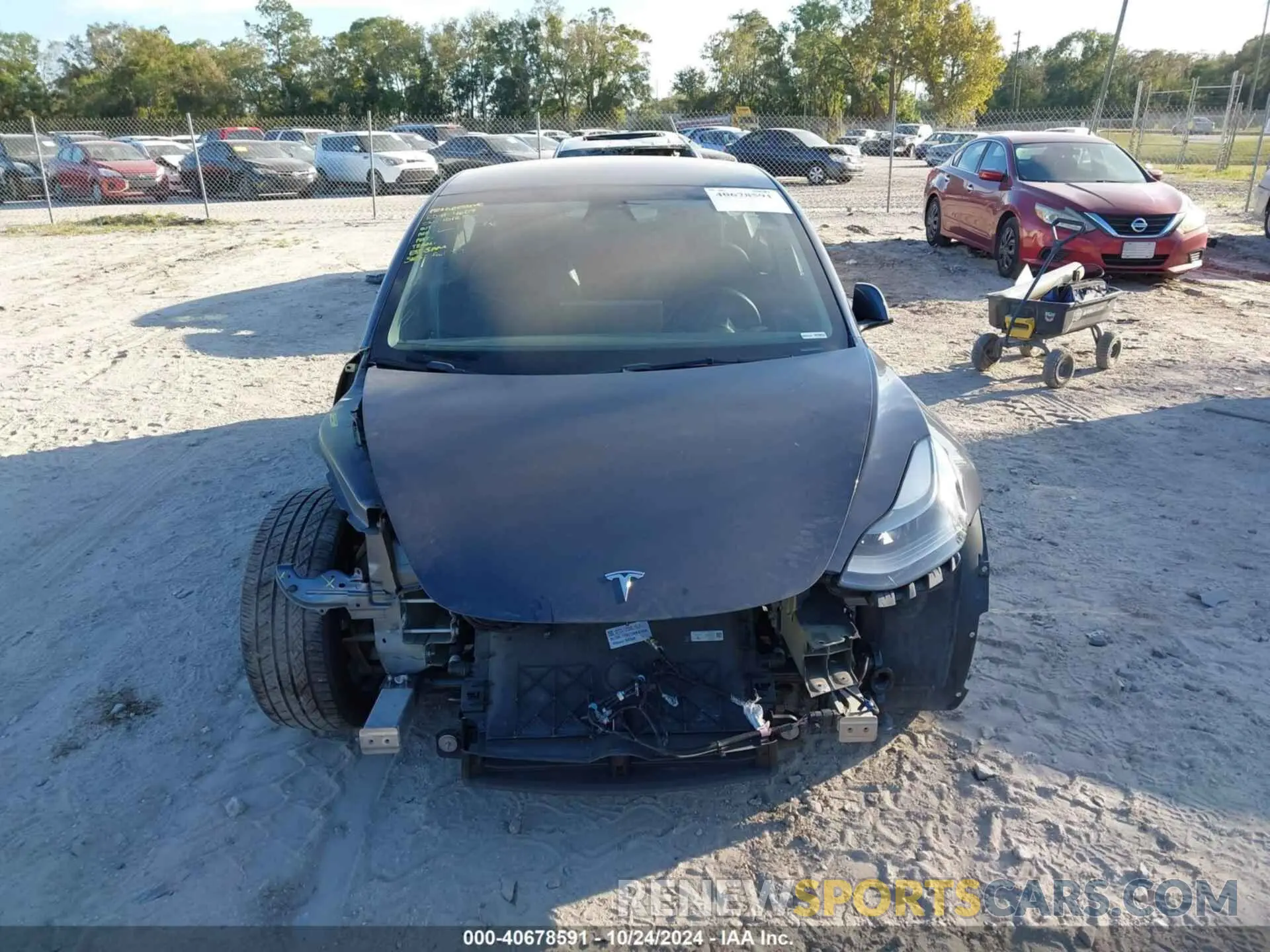 13 fotografías del automóvil dañado 5YJ3E1EA6MF086119 TESLA MODEL 3 2021