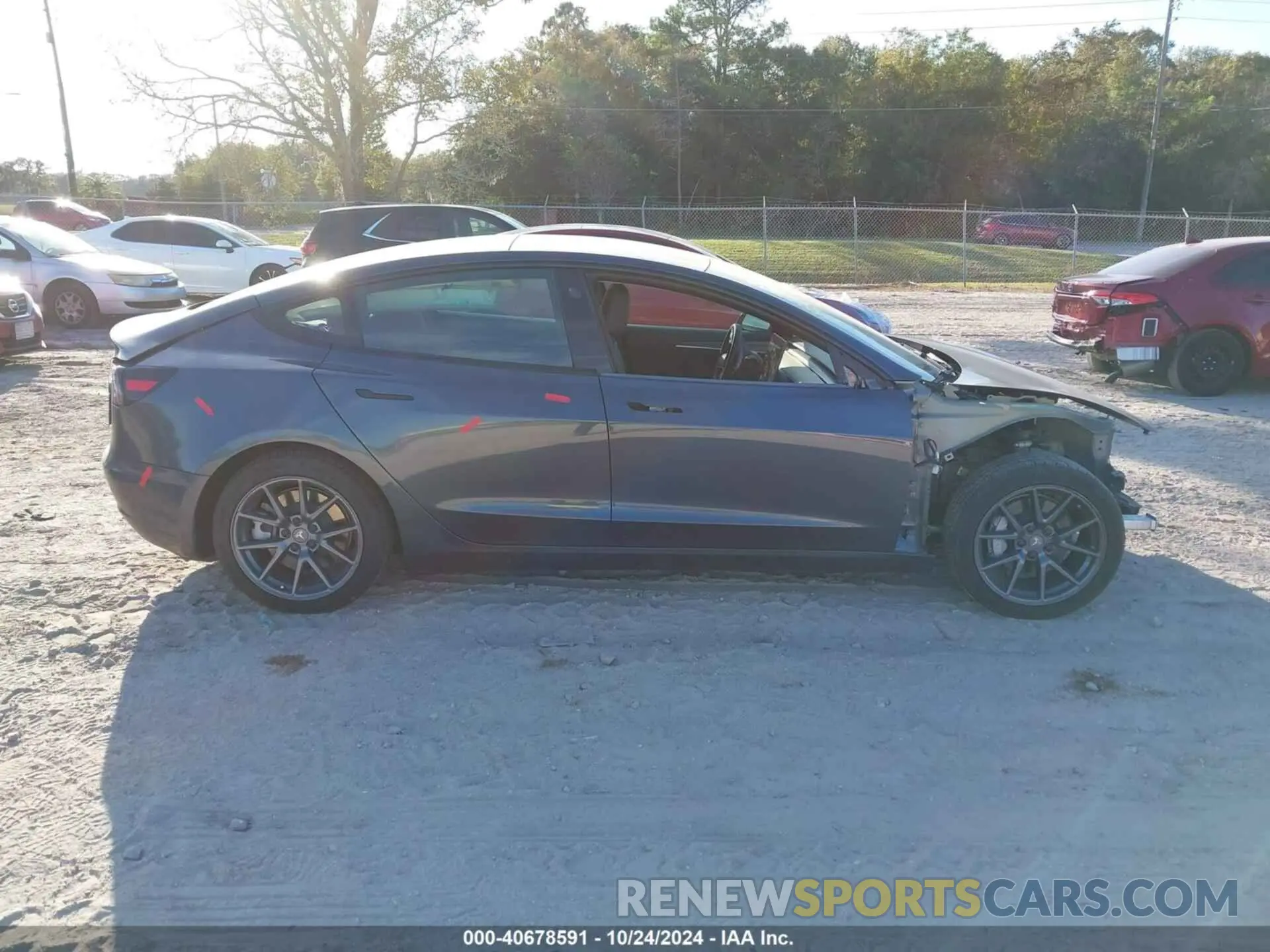 14 fotografías del automóvil dañado 5YJ3E1EA6MF086119 TESLA MODEL 3 2021