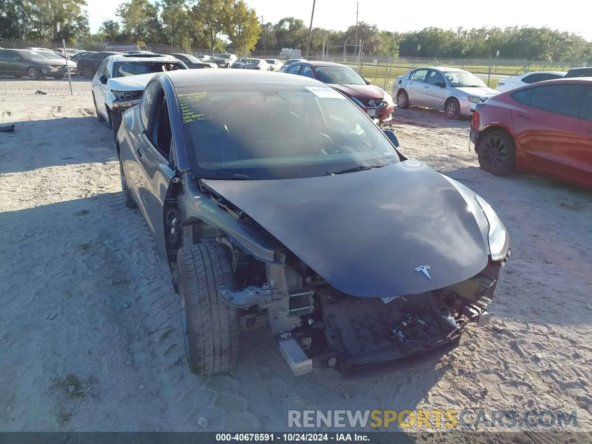 6 fotografías del automóvil dañado 5YJ3E1EA6MF086119 TESLA MODEL 3 2021