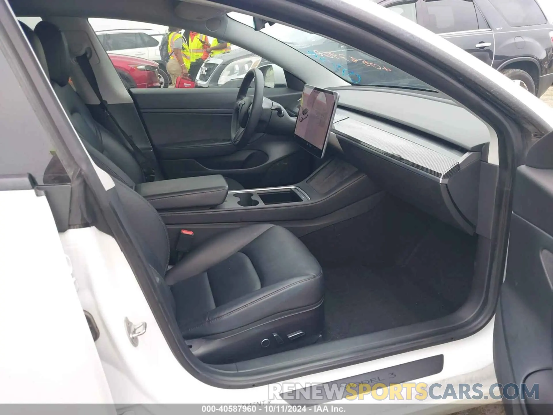 5 fotografías del automóvil dañado 5YJ3E1EA6MF852477 TESLA MODEL 3 2021