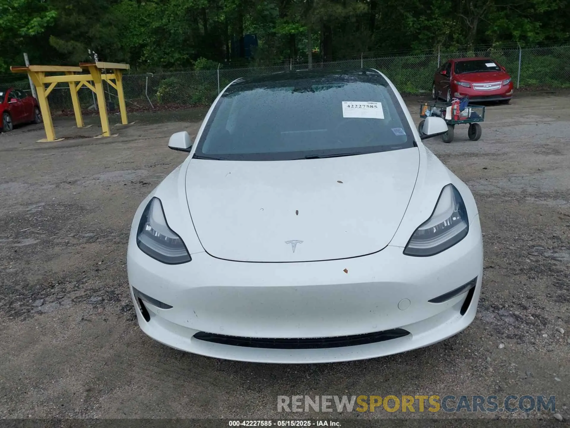 12 fotografías del automóvil dañado 5YJ3E1EA6MF854245 TESLA MODEL 3 2021