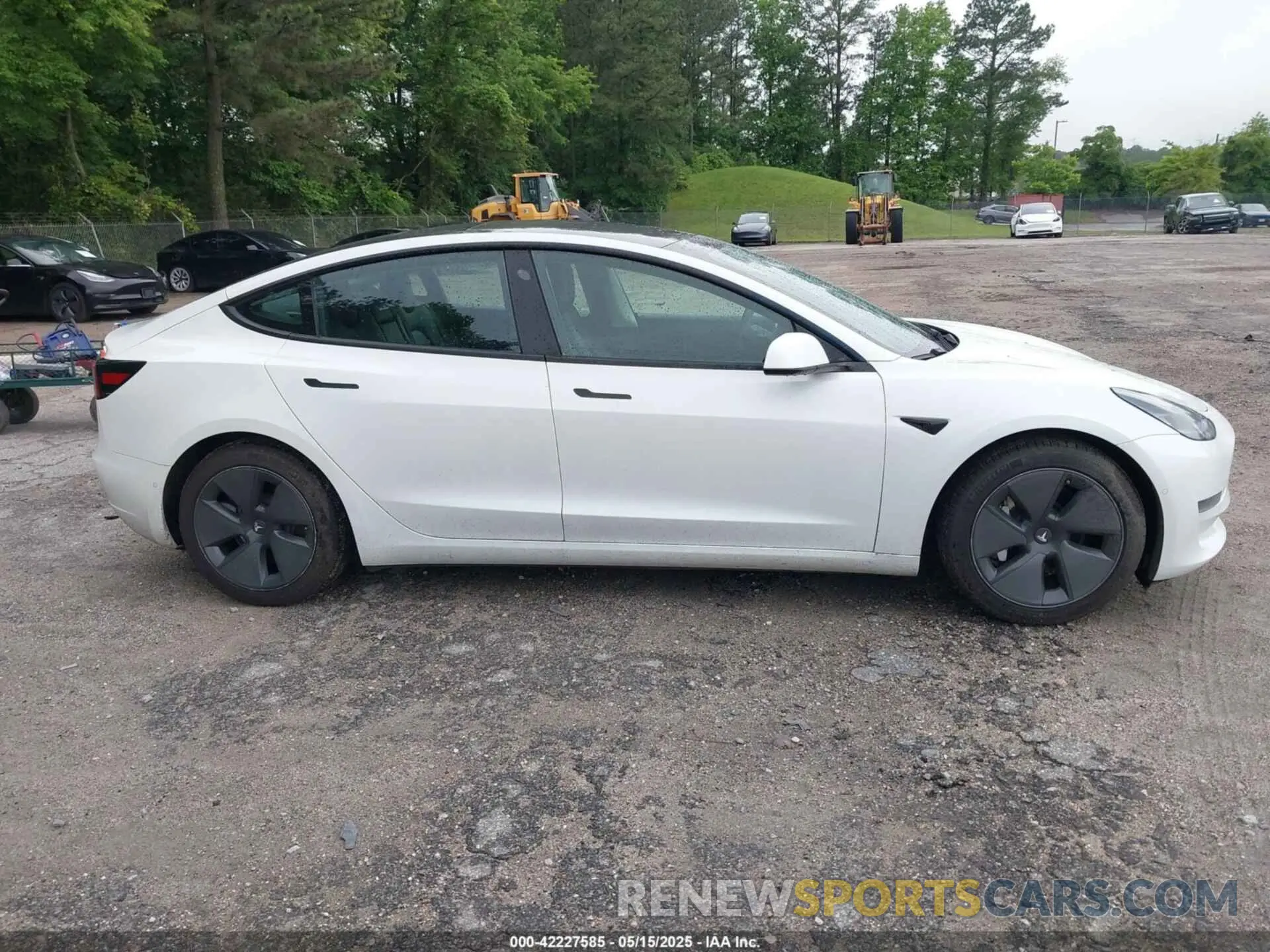 13 fotografías del automóvil dañado 5YJ3E1EA6MF854245 TESLA MODEL 3 2021