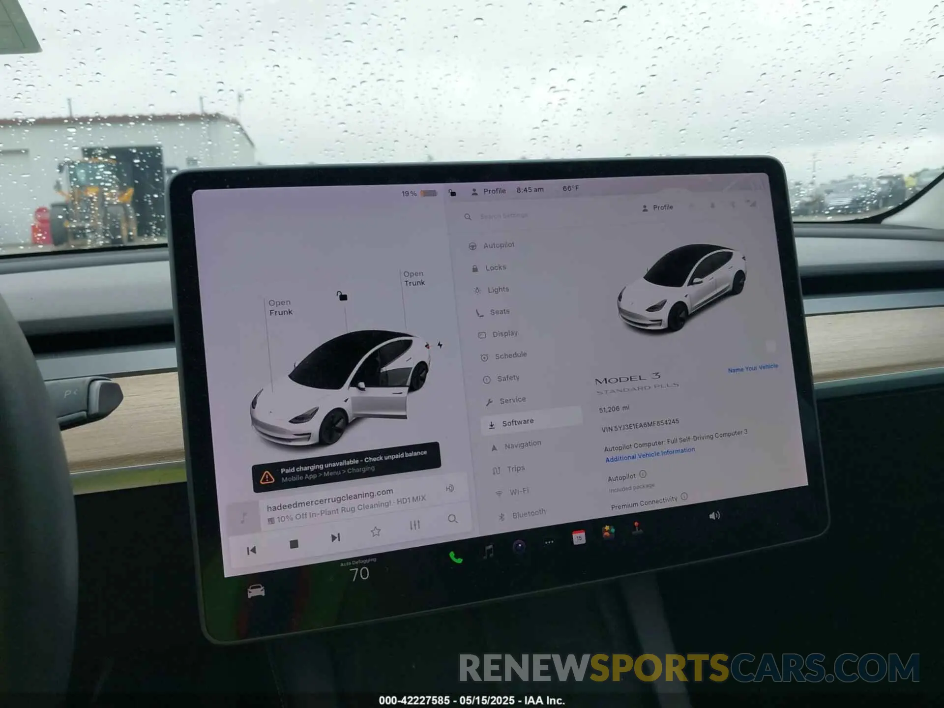 18 fotografías del automóvil dañado 5YJ3E1EA6MF854245 TESLA MODEL 3 2021