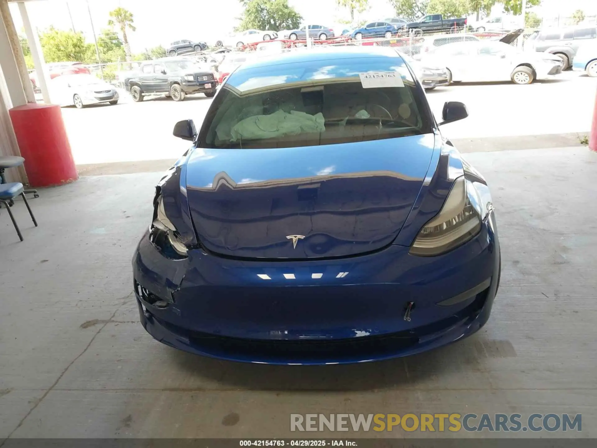 11 fotografías del automóvil dañado 5YJ3E1EA6MF860949 TESLA MODEL 3 2021