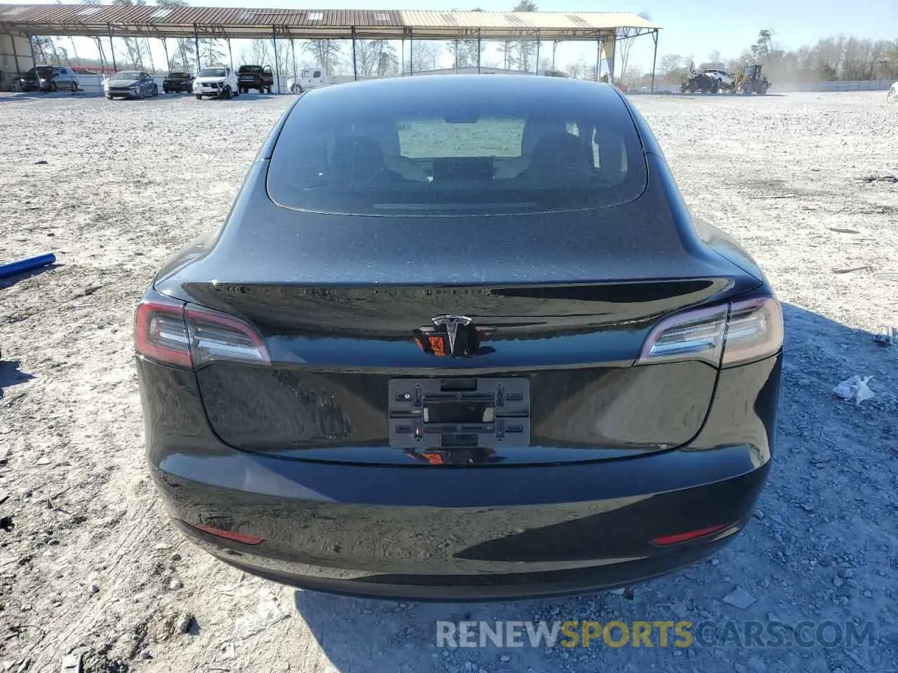 6 fotografías del automóvil dañado 5YJ3E1EA6MF871143 TESLA MODEL 3 2021