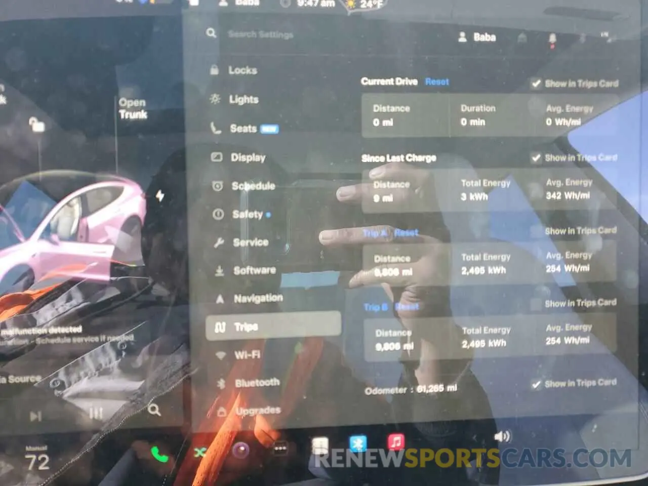 9 fotografías del automóvil dañado 5YJ3E1EA6MF871143 TESLA MODEL 3 2021