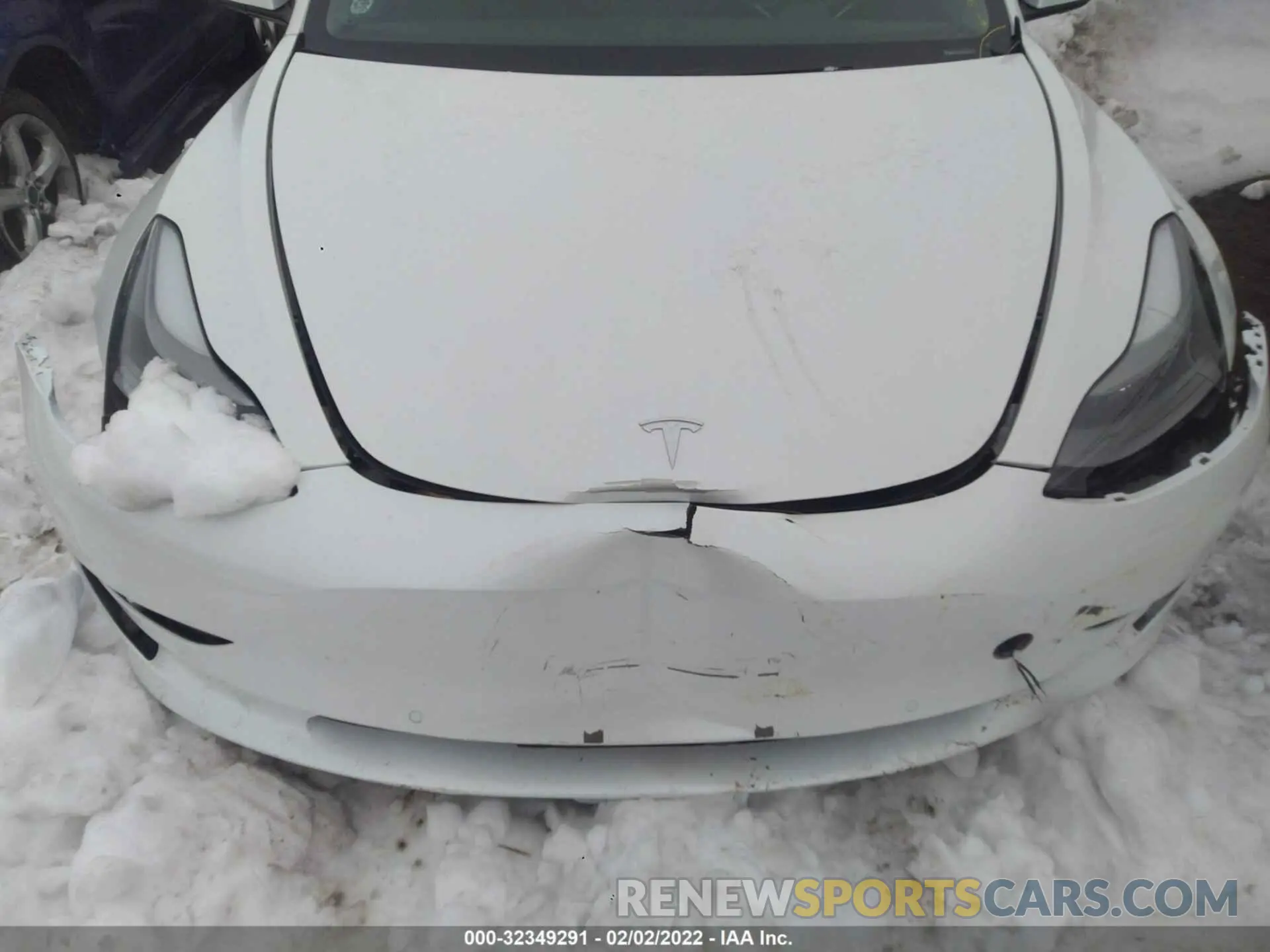 6 fotografías del automóvil dañado 5YJ3E1EA6MF923127 TESLA MODEL 3 2021