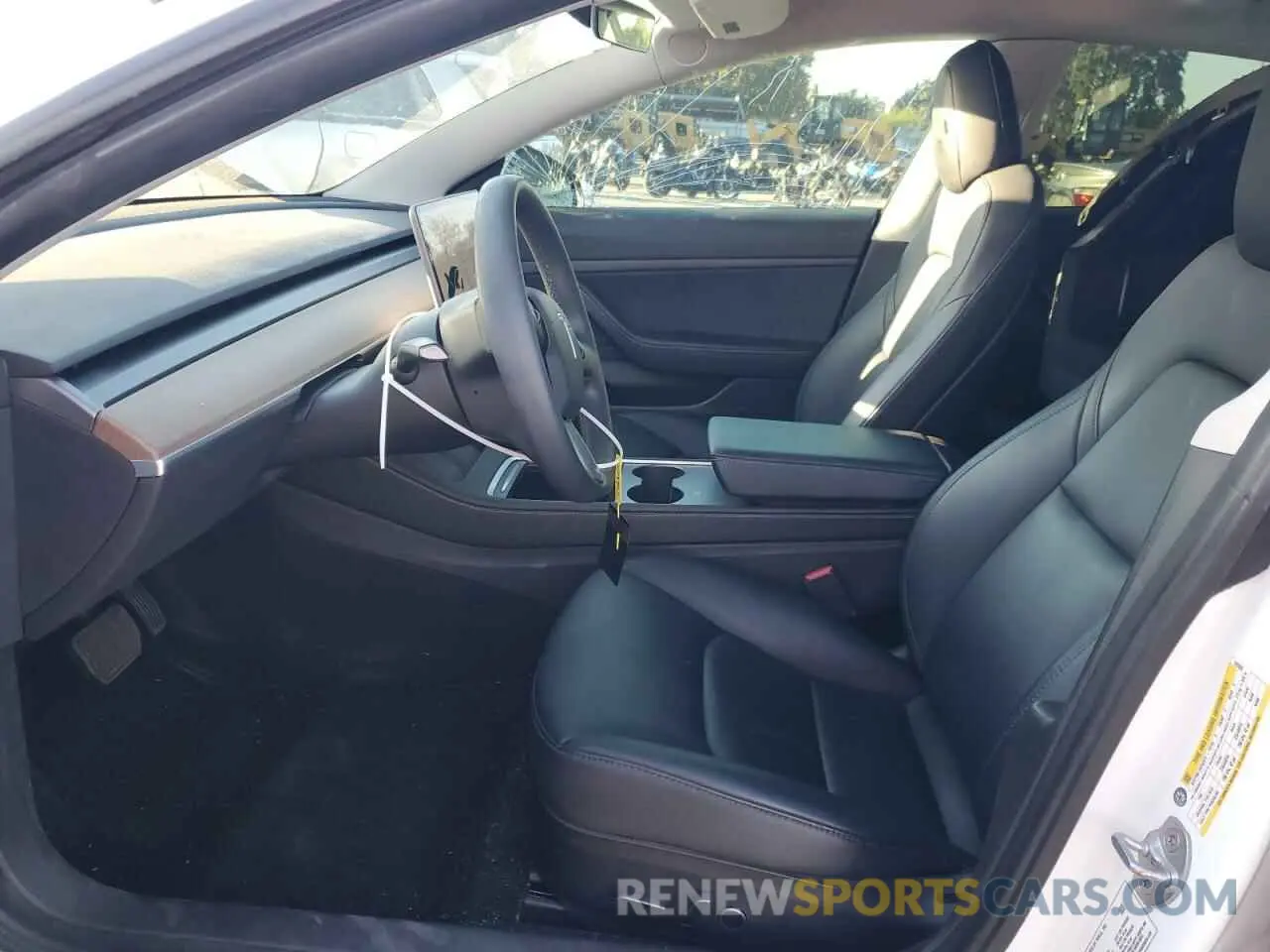7 fotografías del automóvil dañado 5YJ3E1EA6MF929669 TESLA MODEL 3 2021